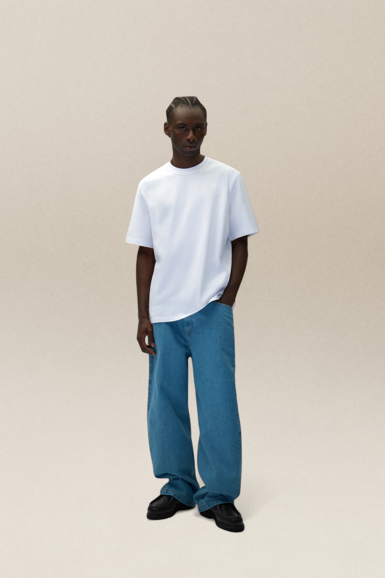 Back Pocket Graphic Pants