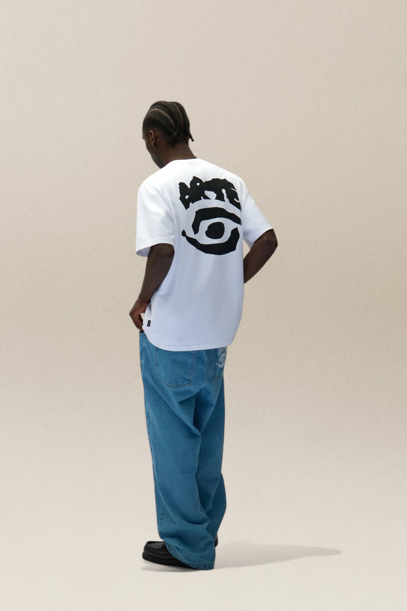 Back Pocket Graphic Pants