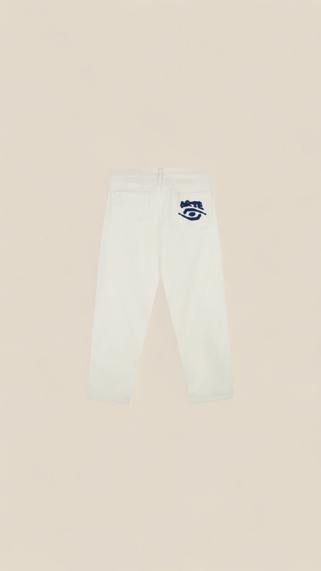 Back Pocket Graphic Pants
