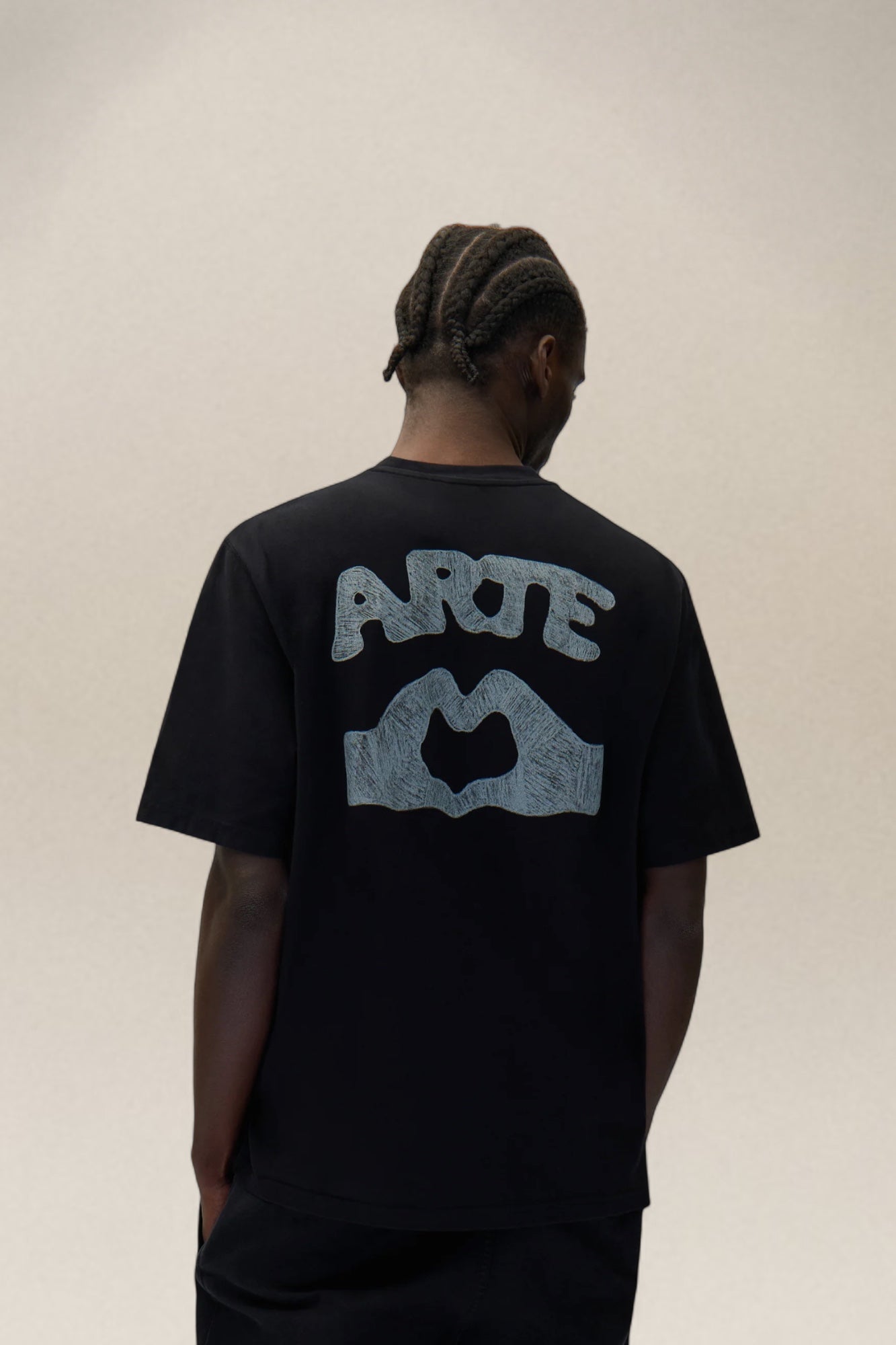 Diels Scribble T-shirt Black