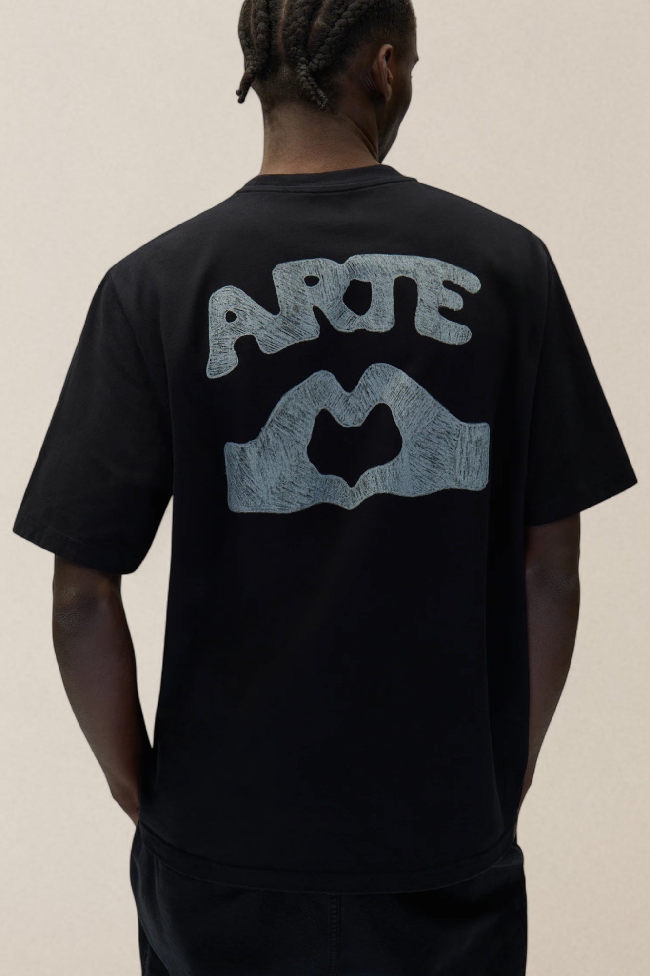 Diels Scribble T-shirt Black