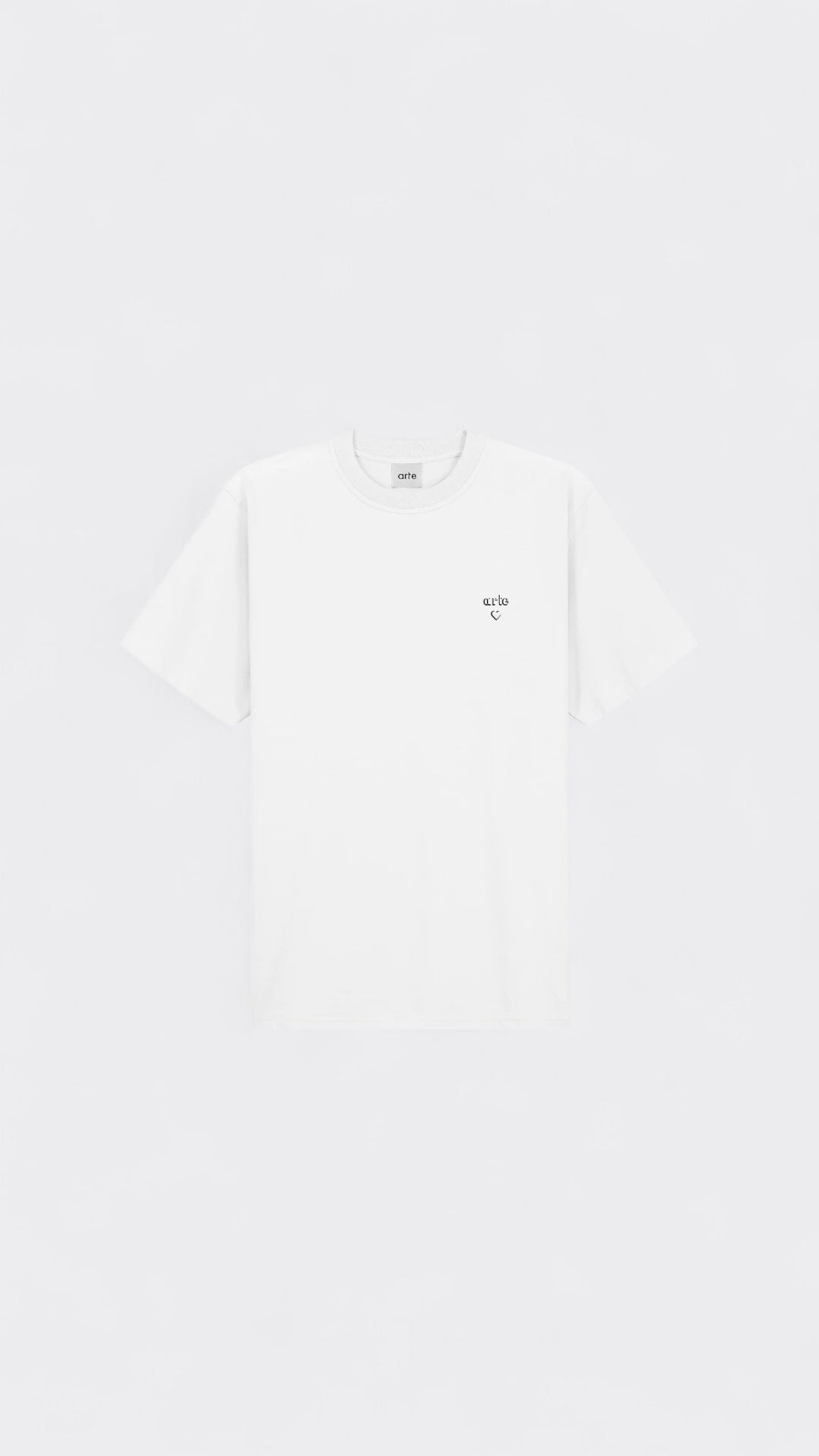 Arte Heart T-shirt White