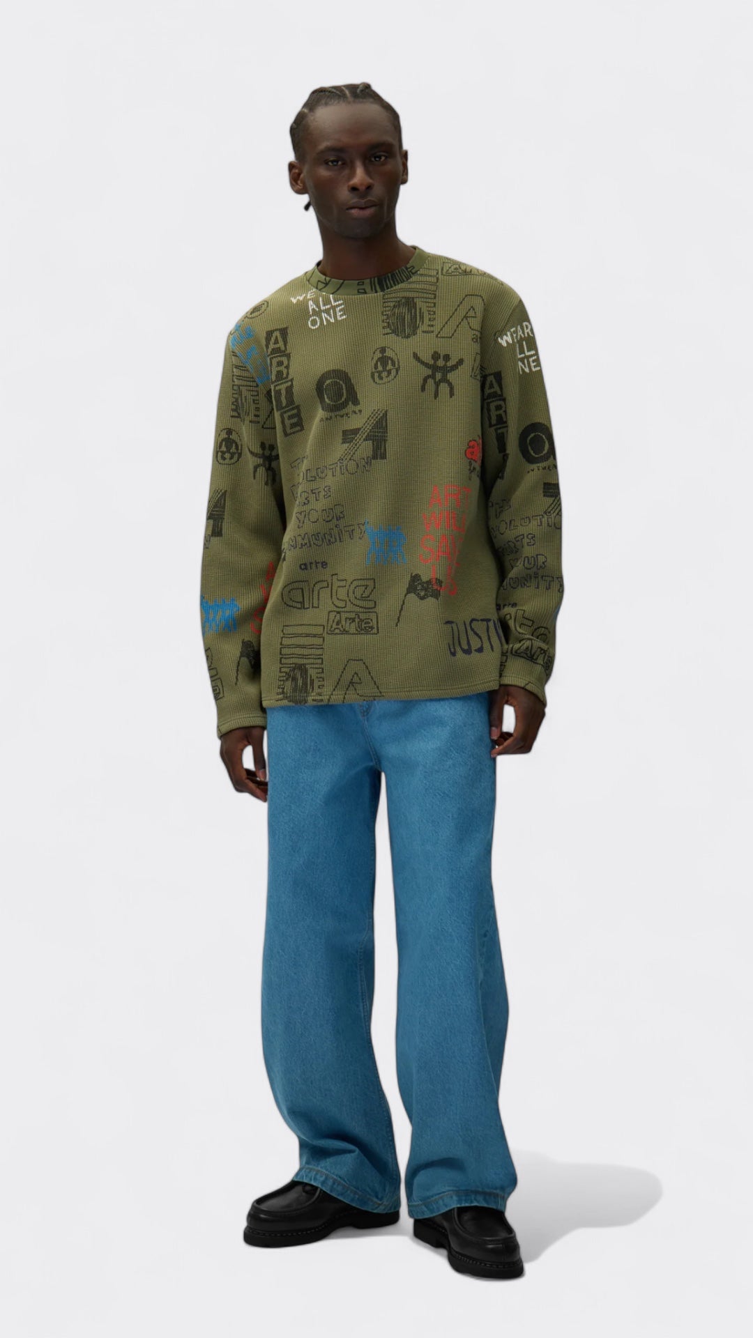 Allover Waffle Longsleeve