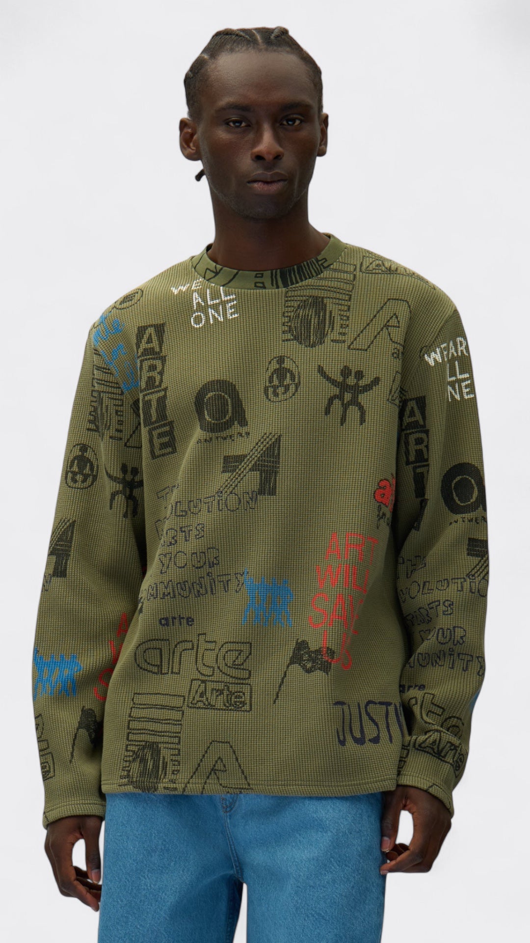 Allover Waffle Longsleeve