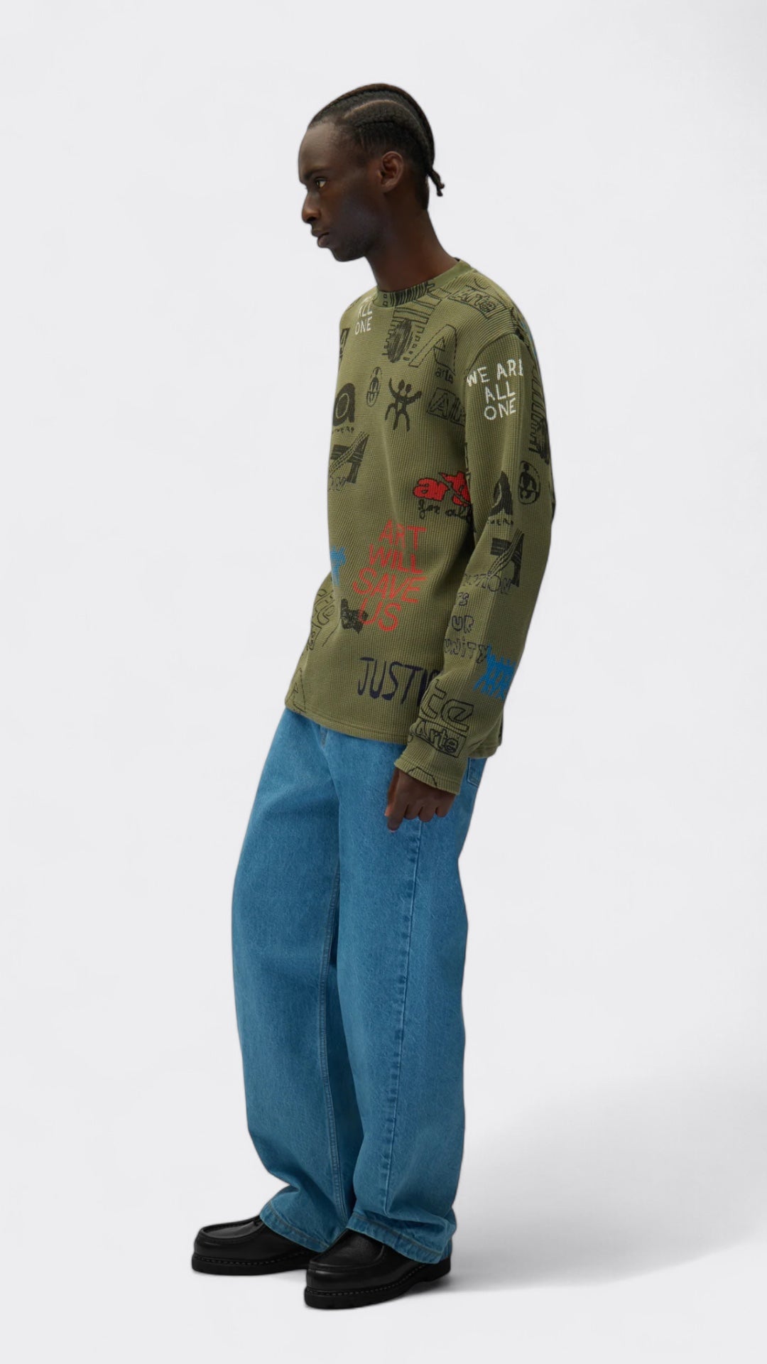 Allover Waffle Longsleeve