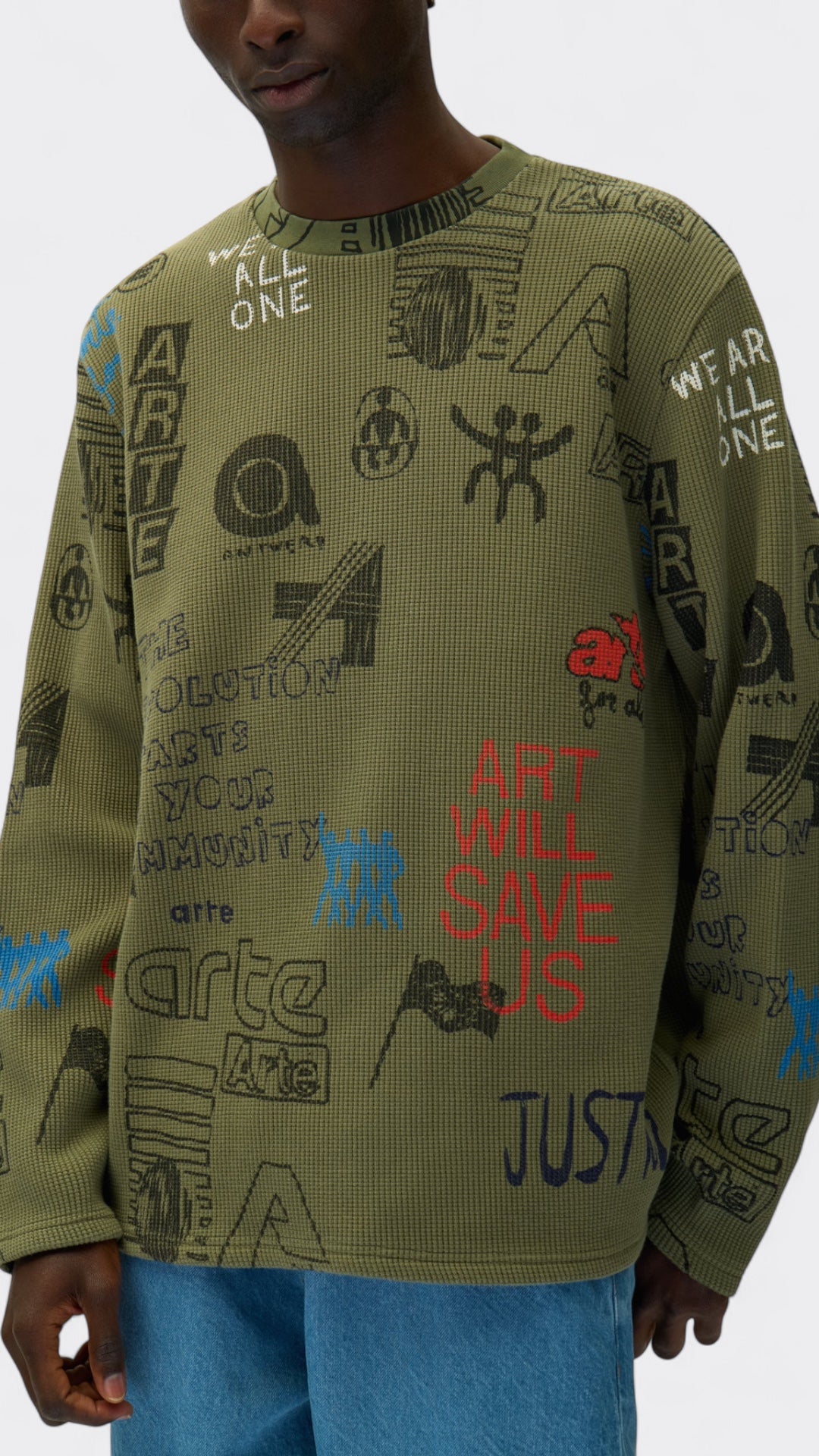 Allover Waffle Longsleeve