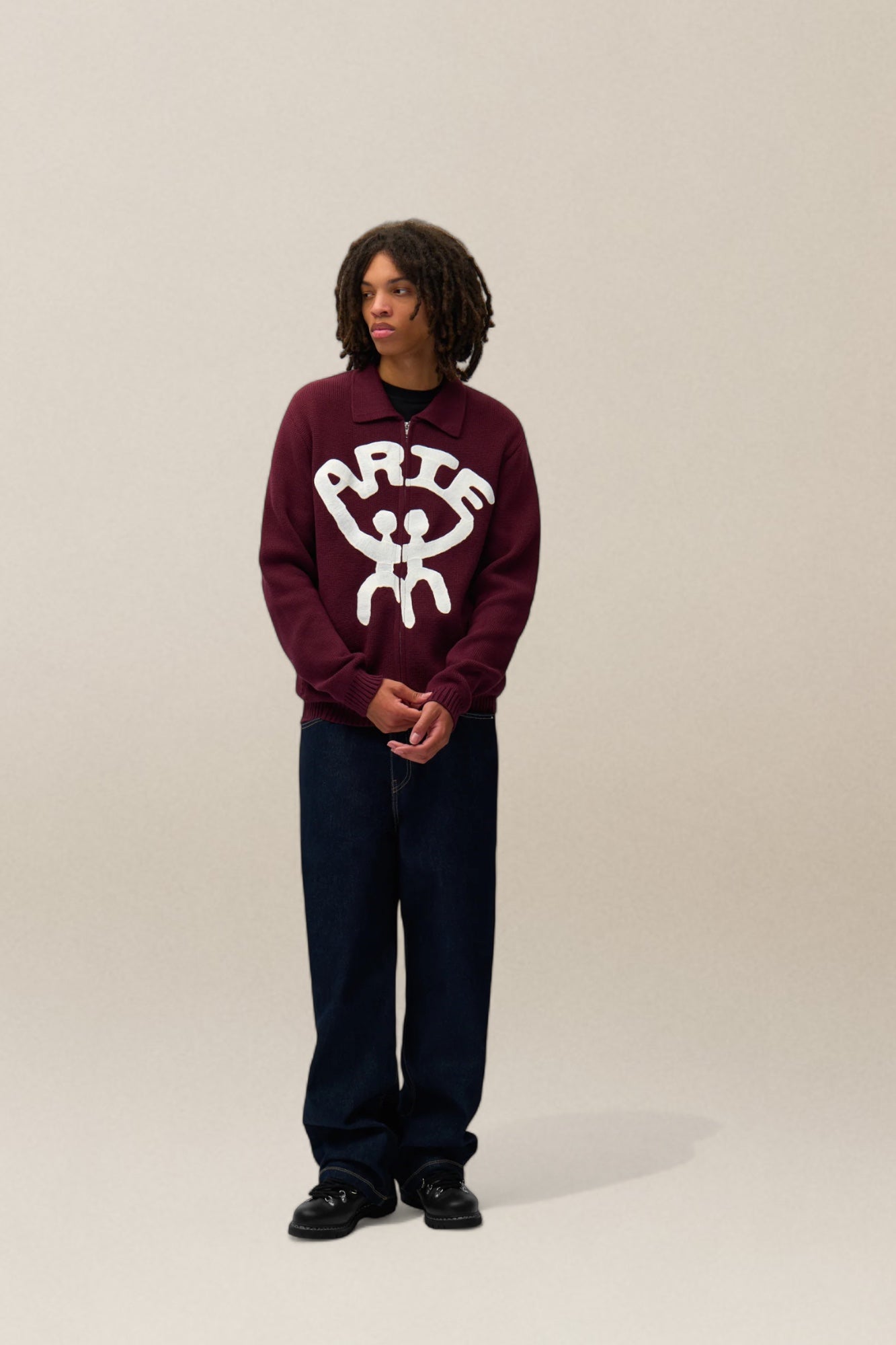 All Together Cardigan Bordeaux