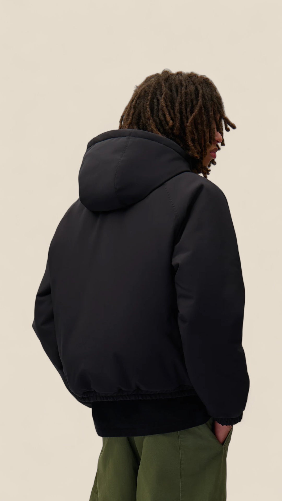 Nylon Reversible Jacket