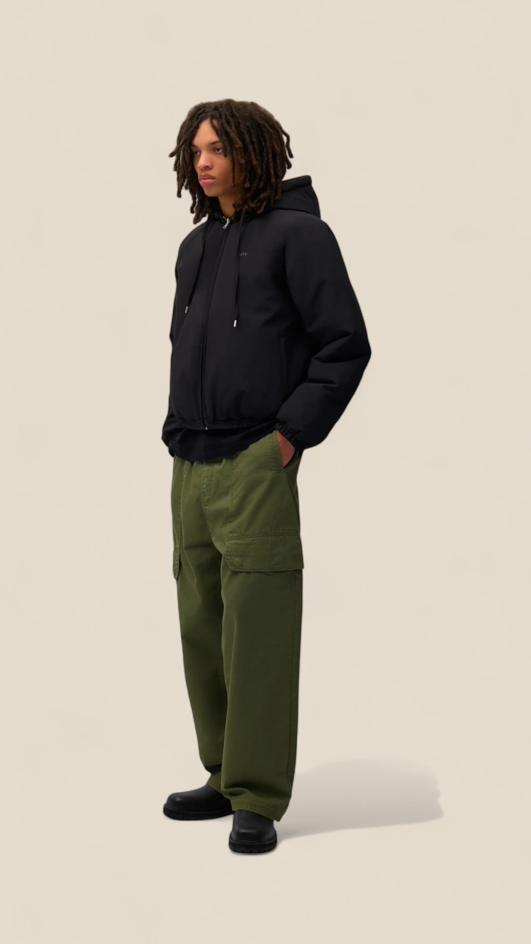 Nylon Reversible Jacket