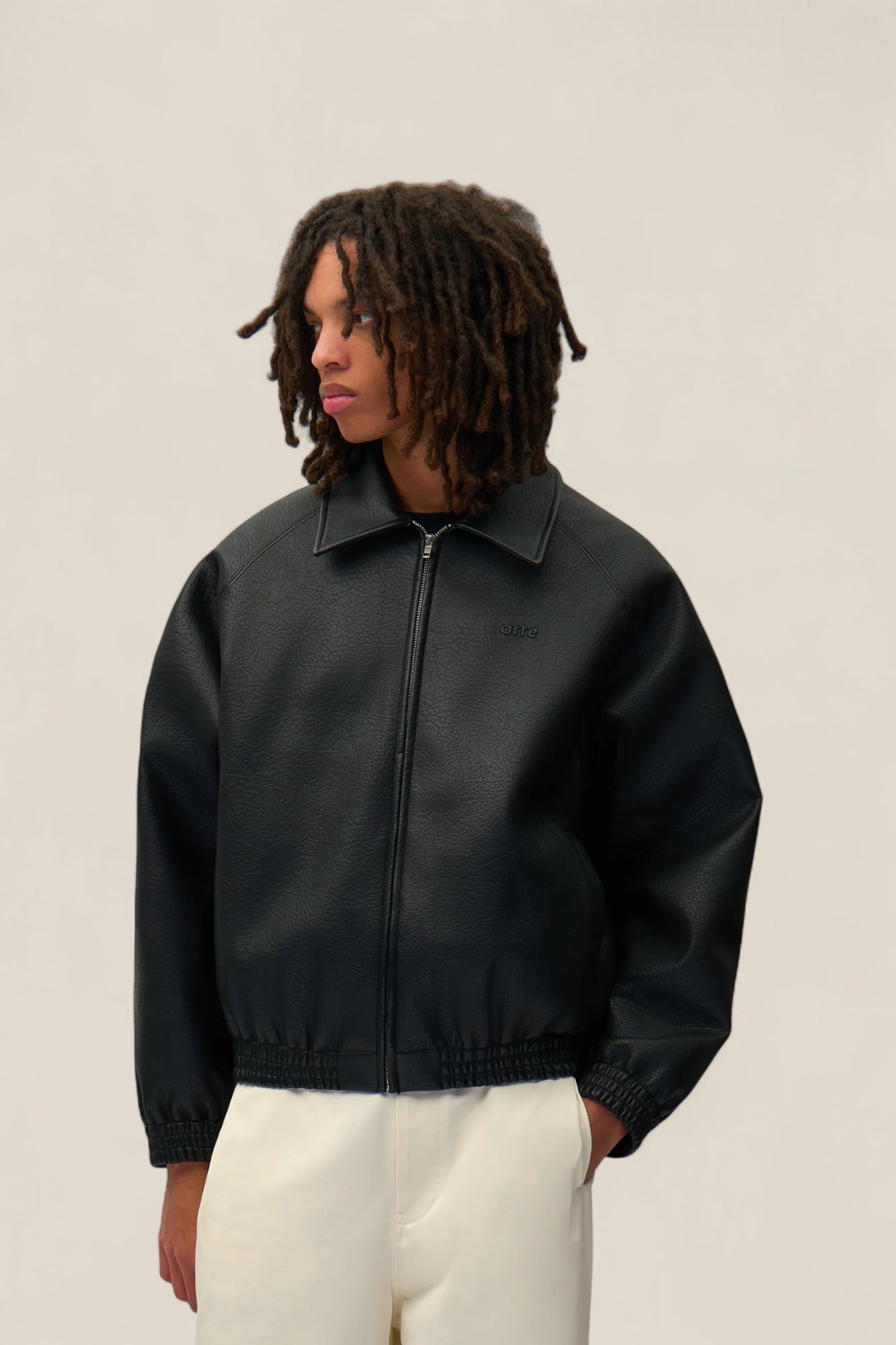 Basic Leather Jacket