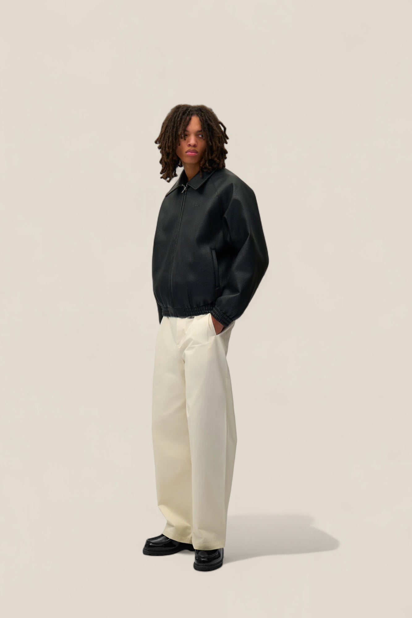 Basic Leather Jacket