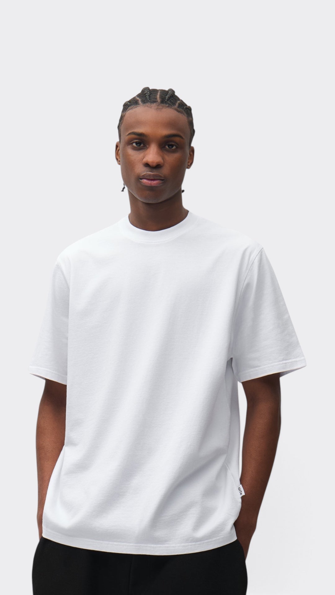 Serial Stamp T-shirt White