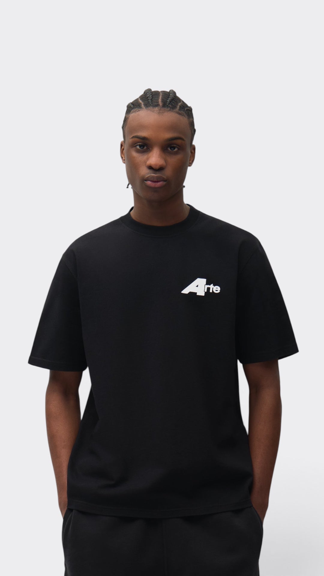 Big A T-shirt Black