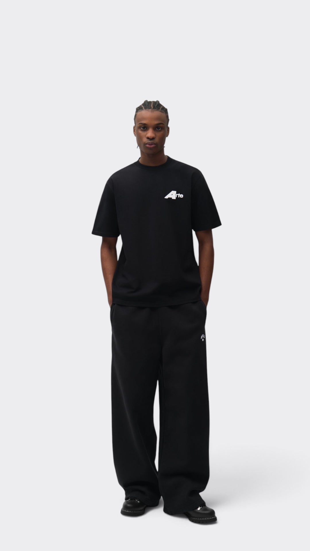 Big A T-shirt Black