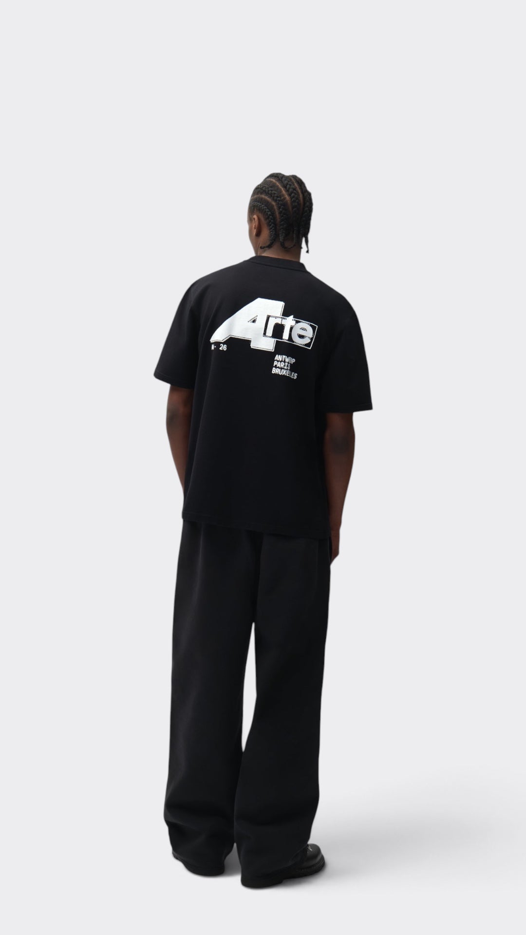 Big A T-shirt Black