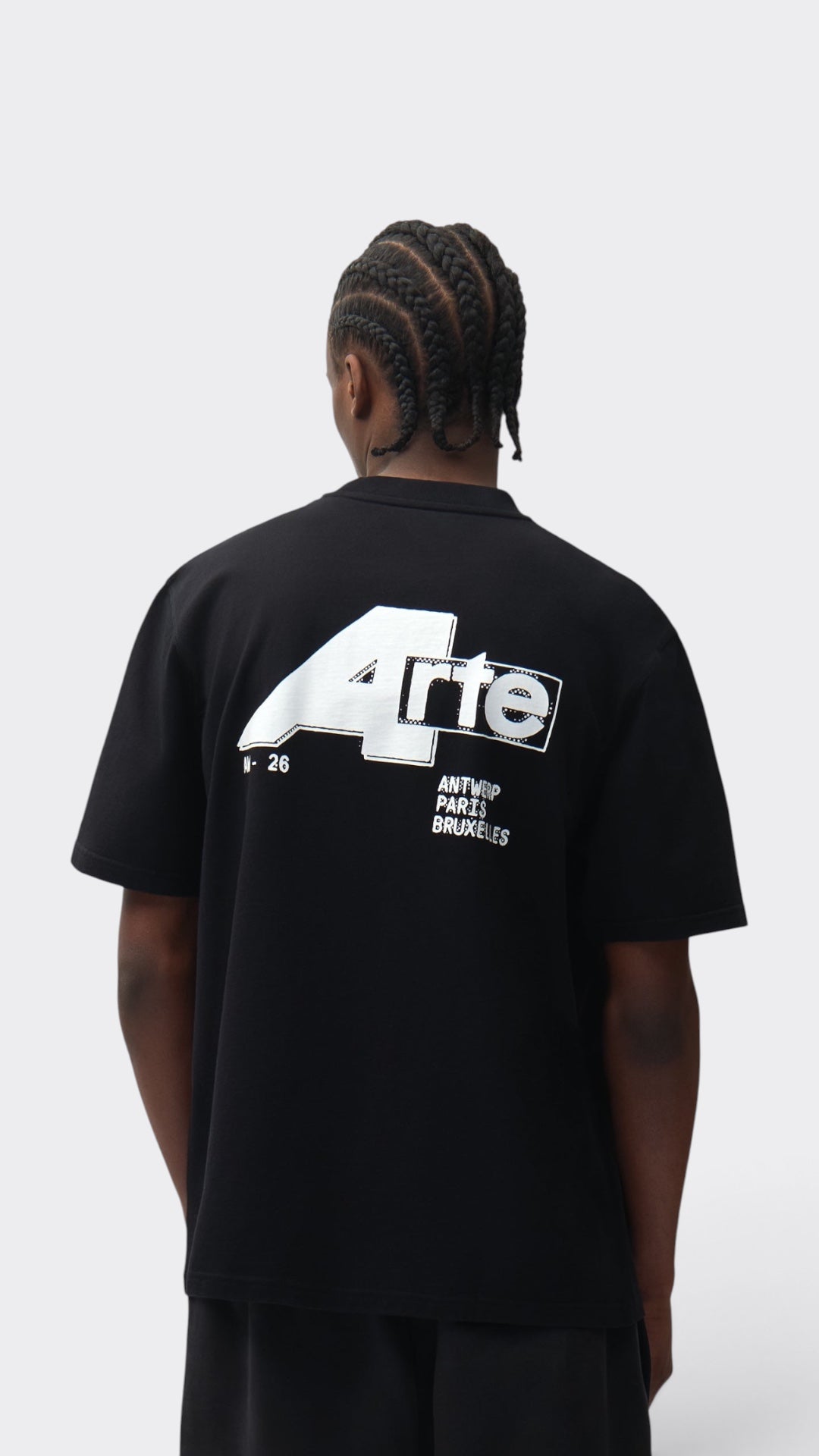 Big A T-shirt Black