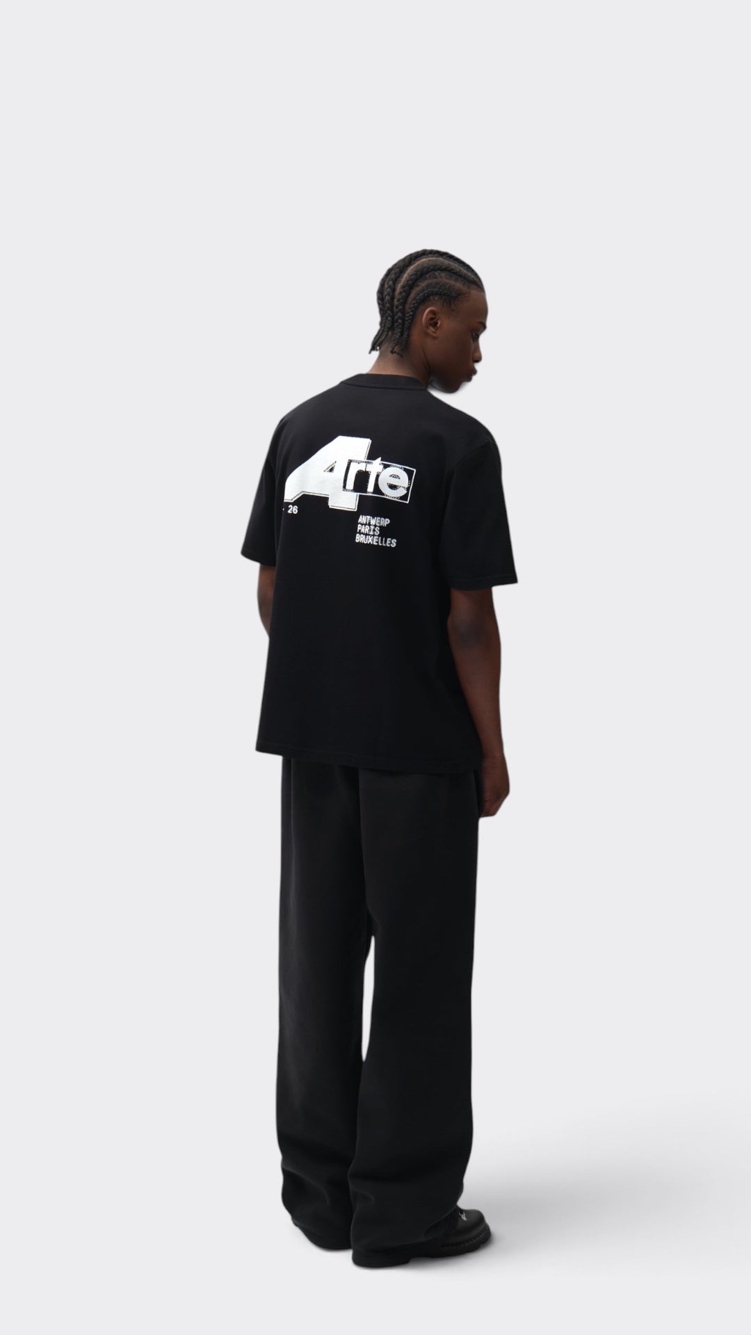 Big A T-shirt Black