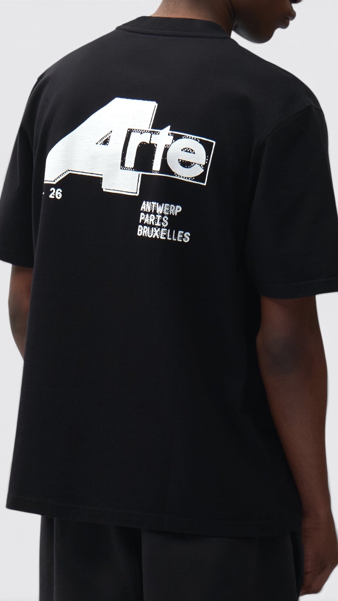 Big A T-shirt Black