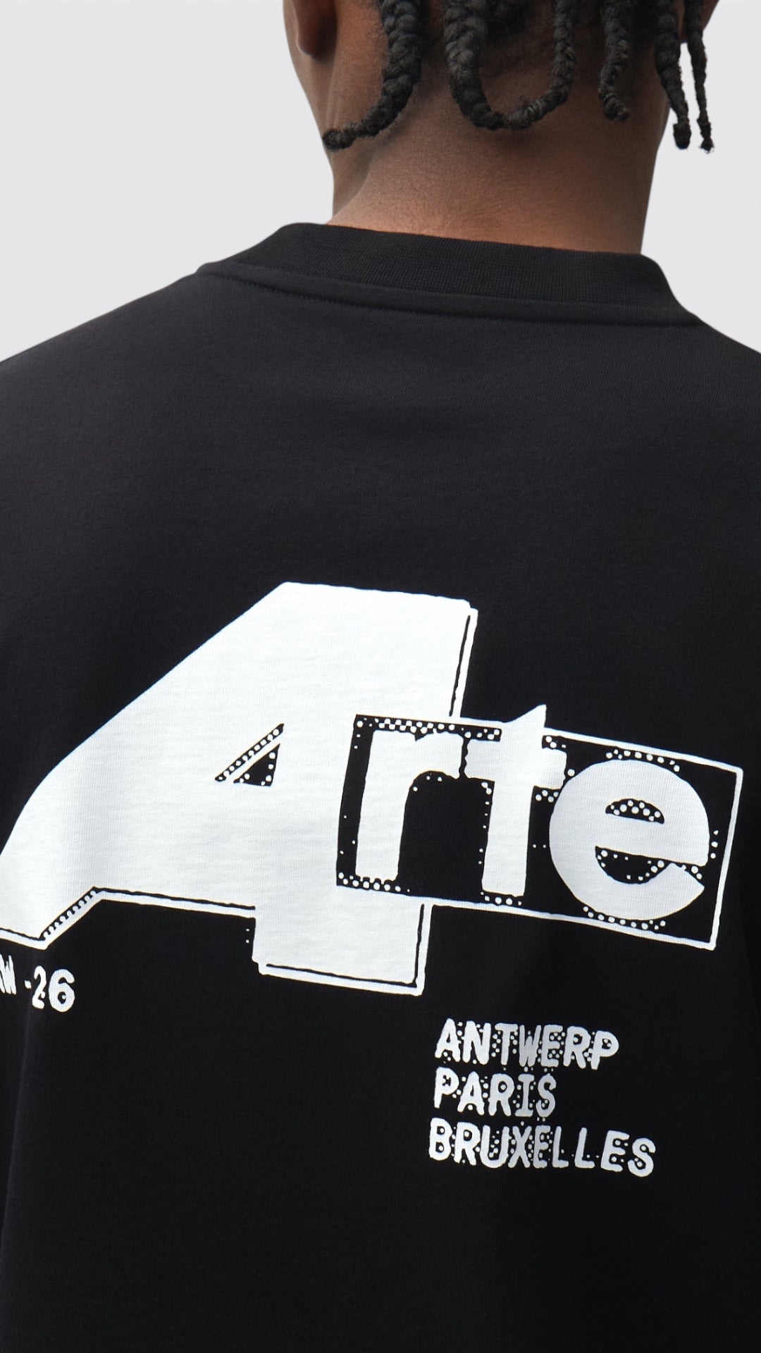 Big A T-shirt Black