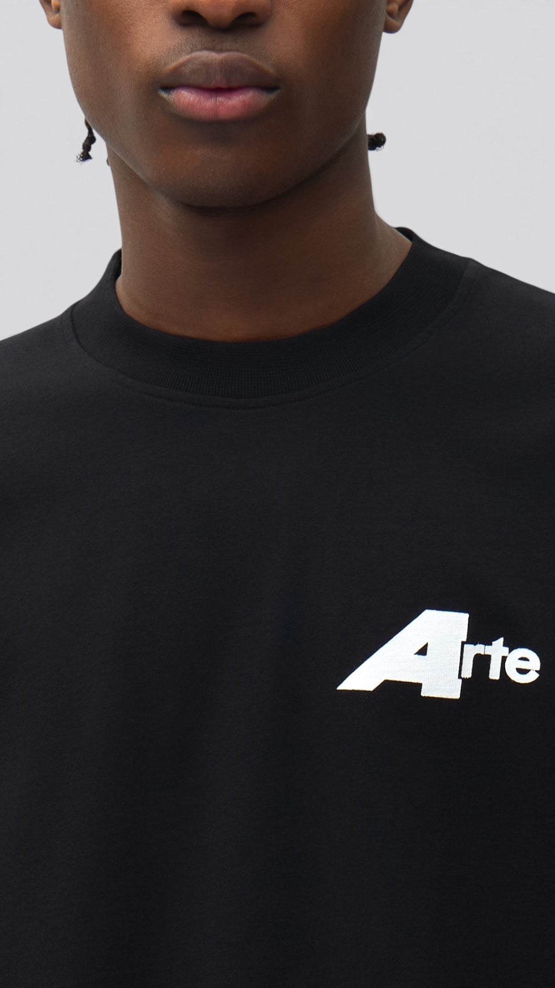 Big A T-shirt Black