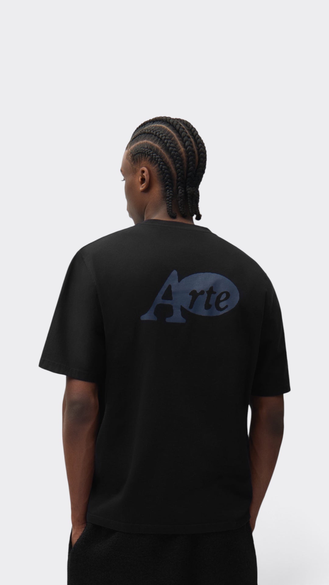 Sticker T-shirt Black