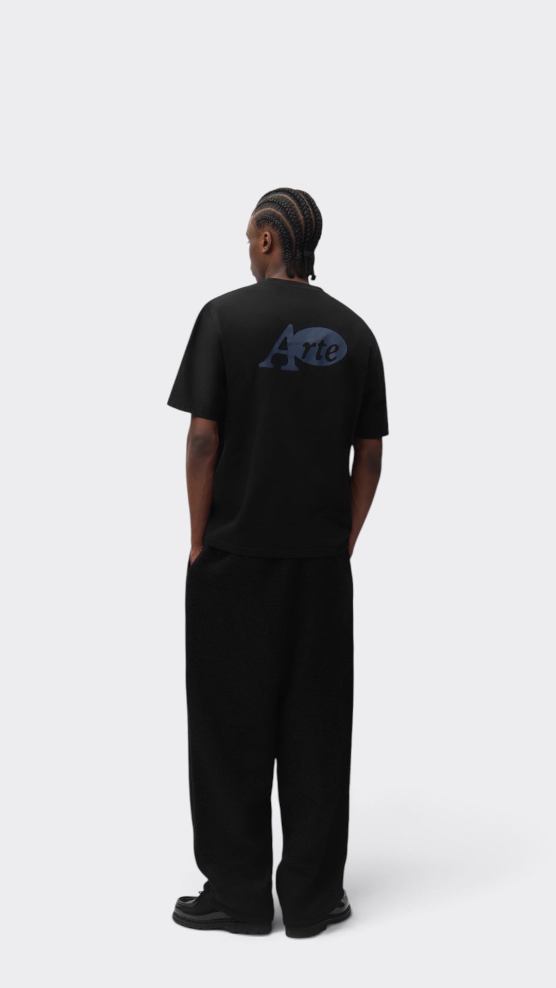 Sticker T-shirt Black