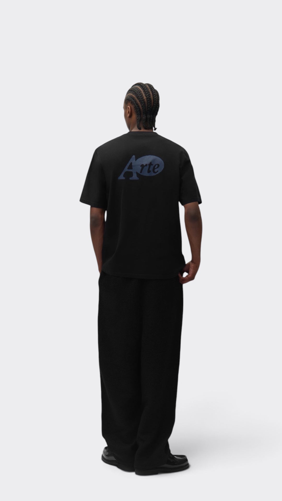 Sticker T-shirt Black
