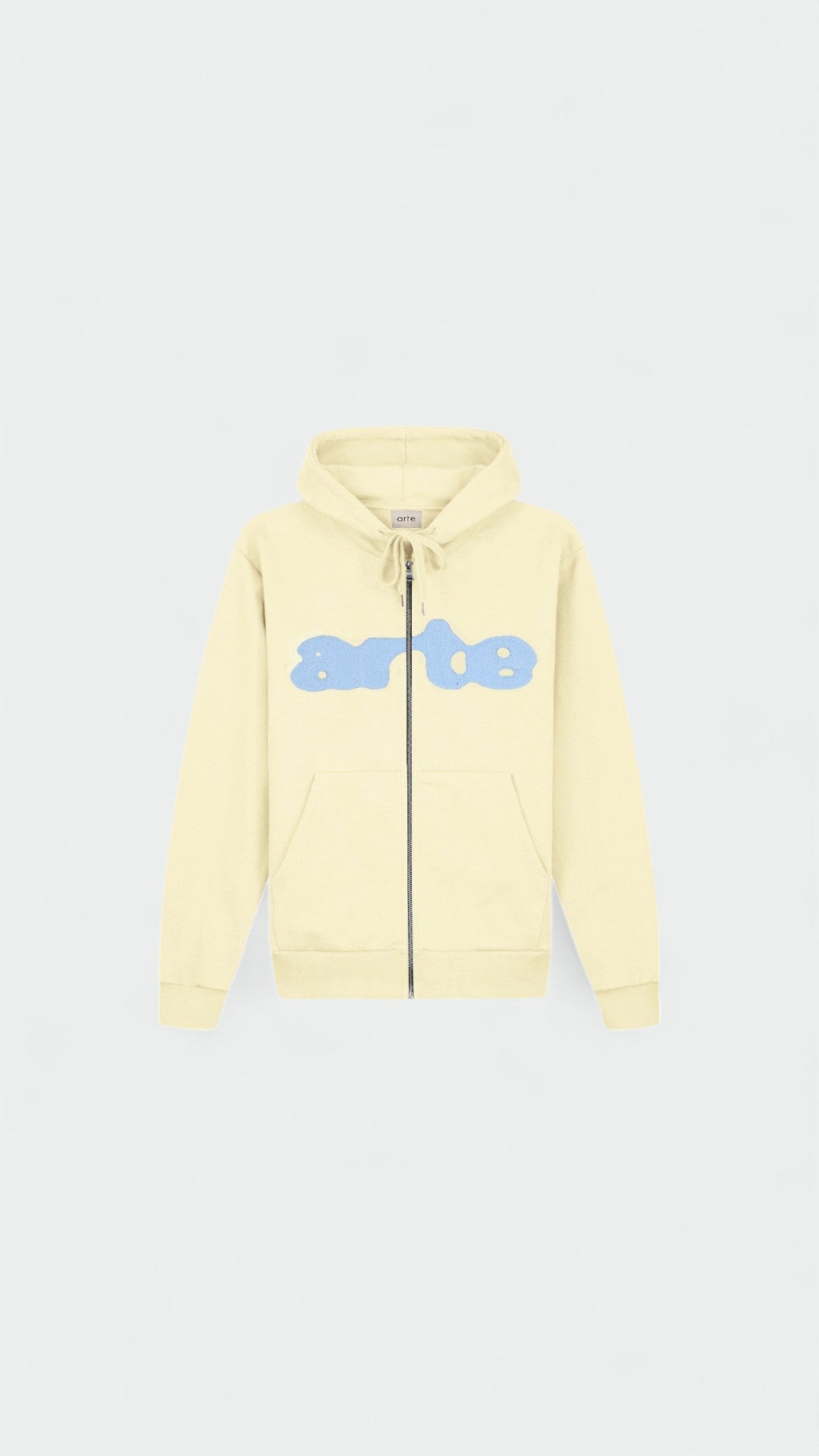 Embroidery Zip Hoodie