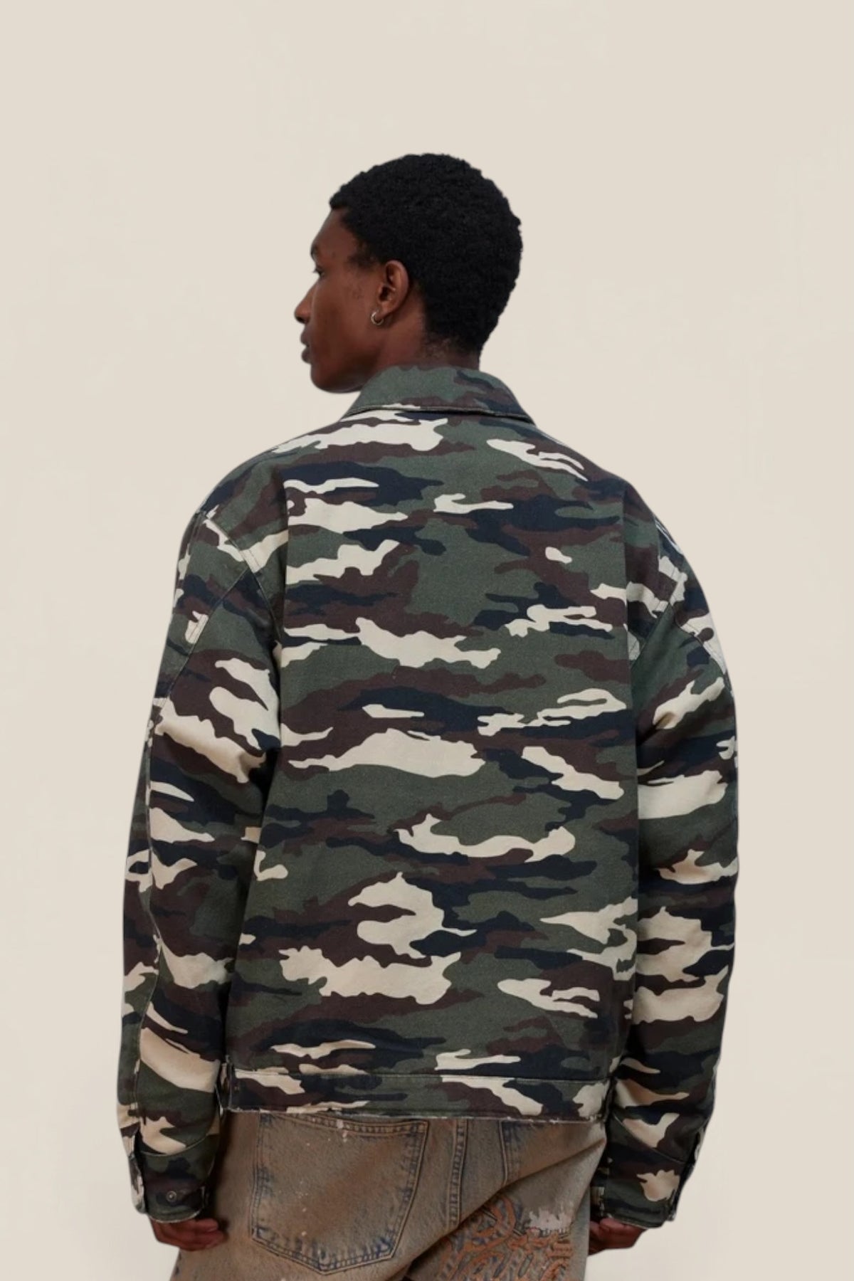 Patta Camo Canvas Workwear Jacket Mojave Dessert
