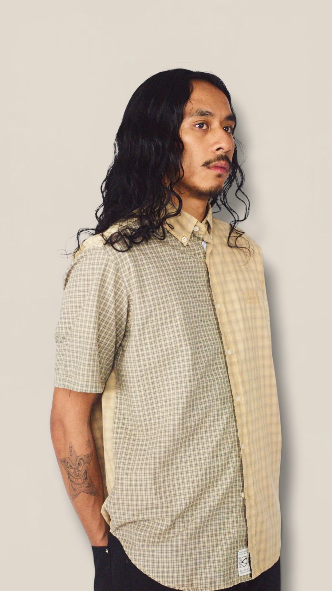 Patchwork Ss Shirt