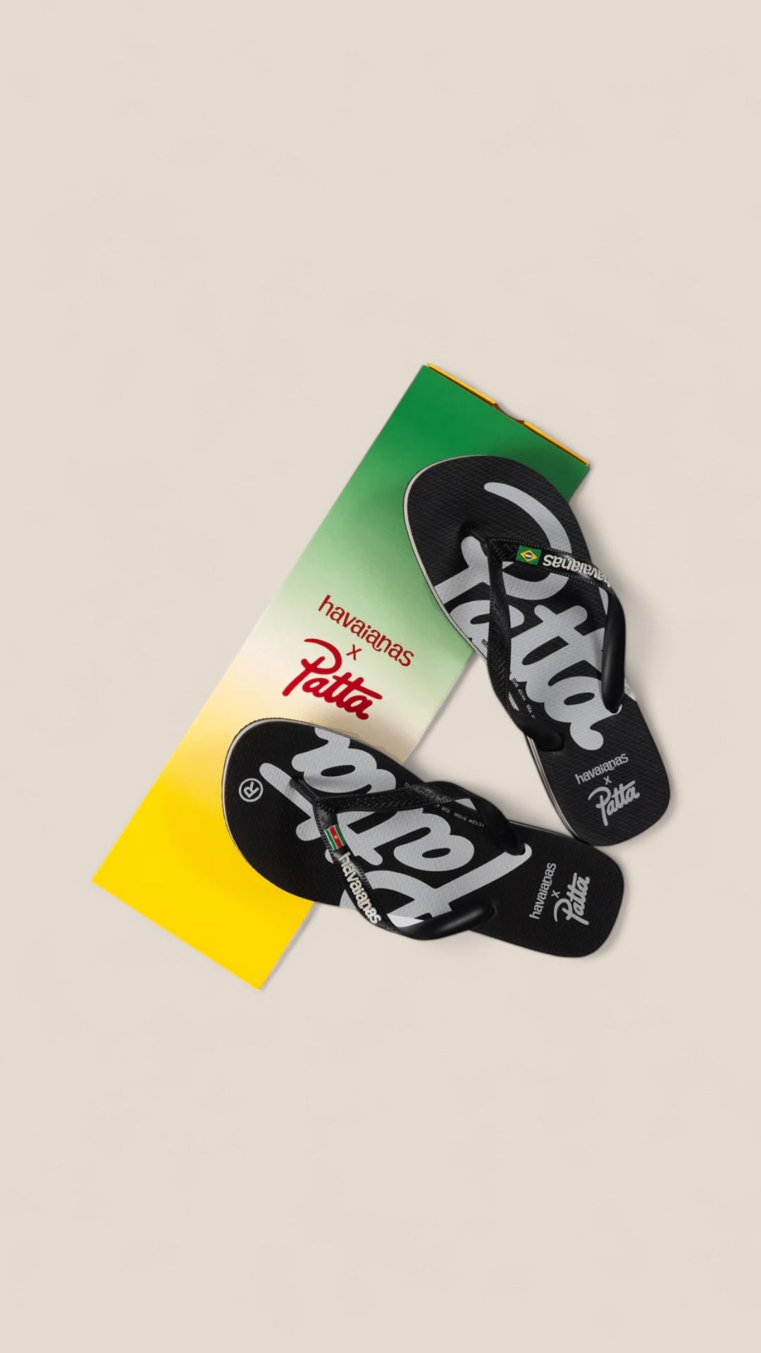 Patta x Havaianas Top Black