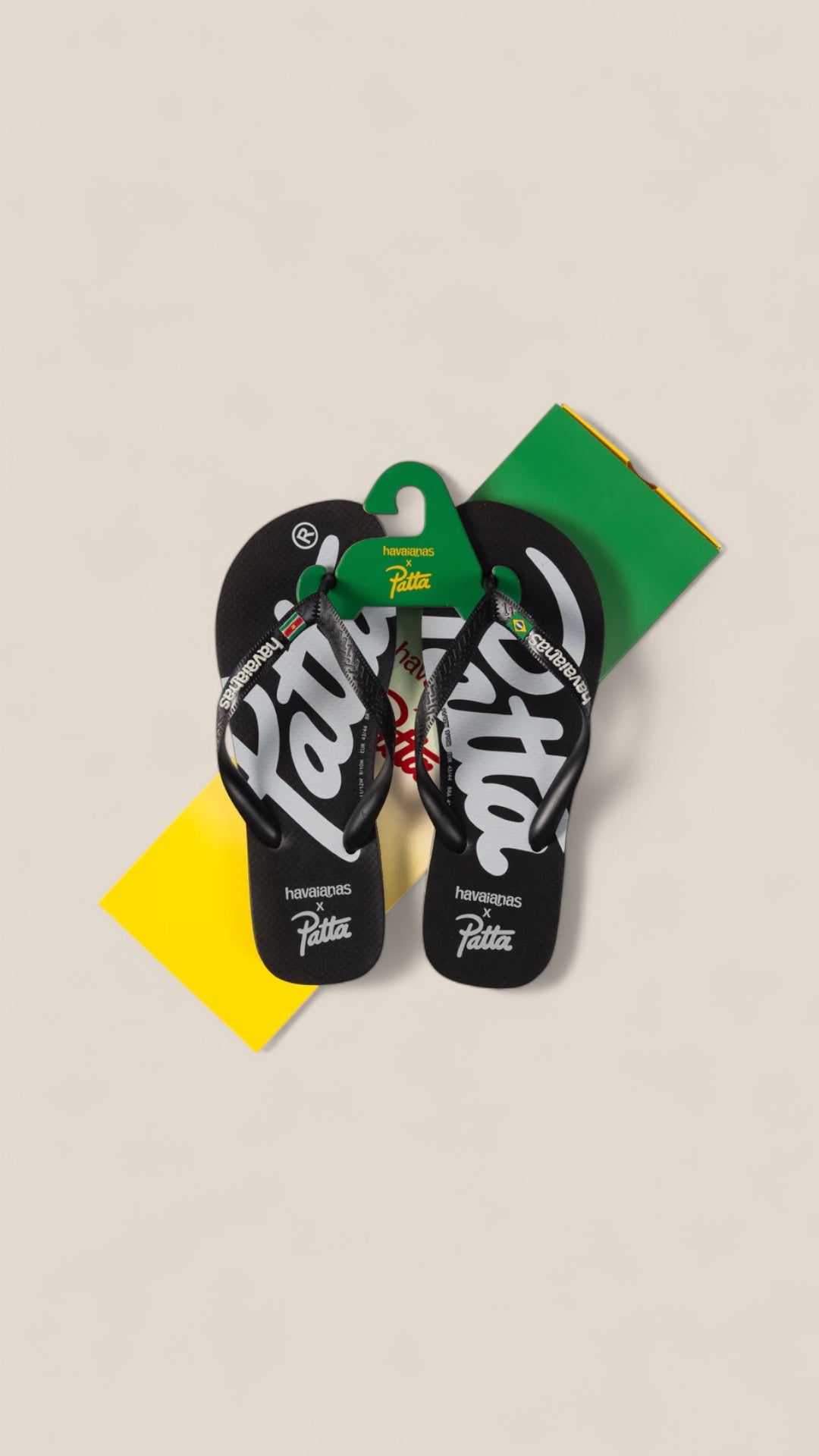Patta x Havaianas Top Black
