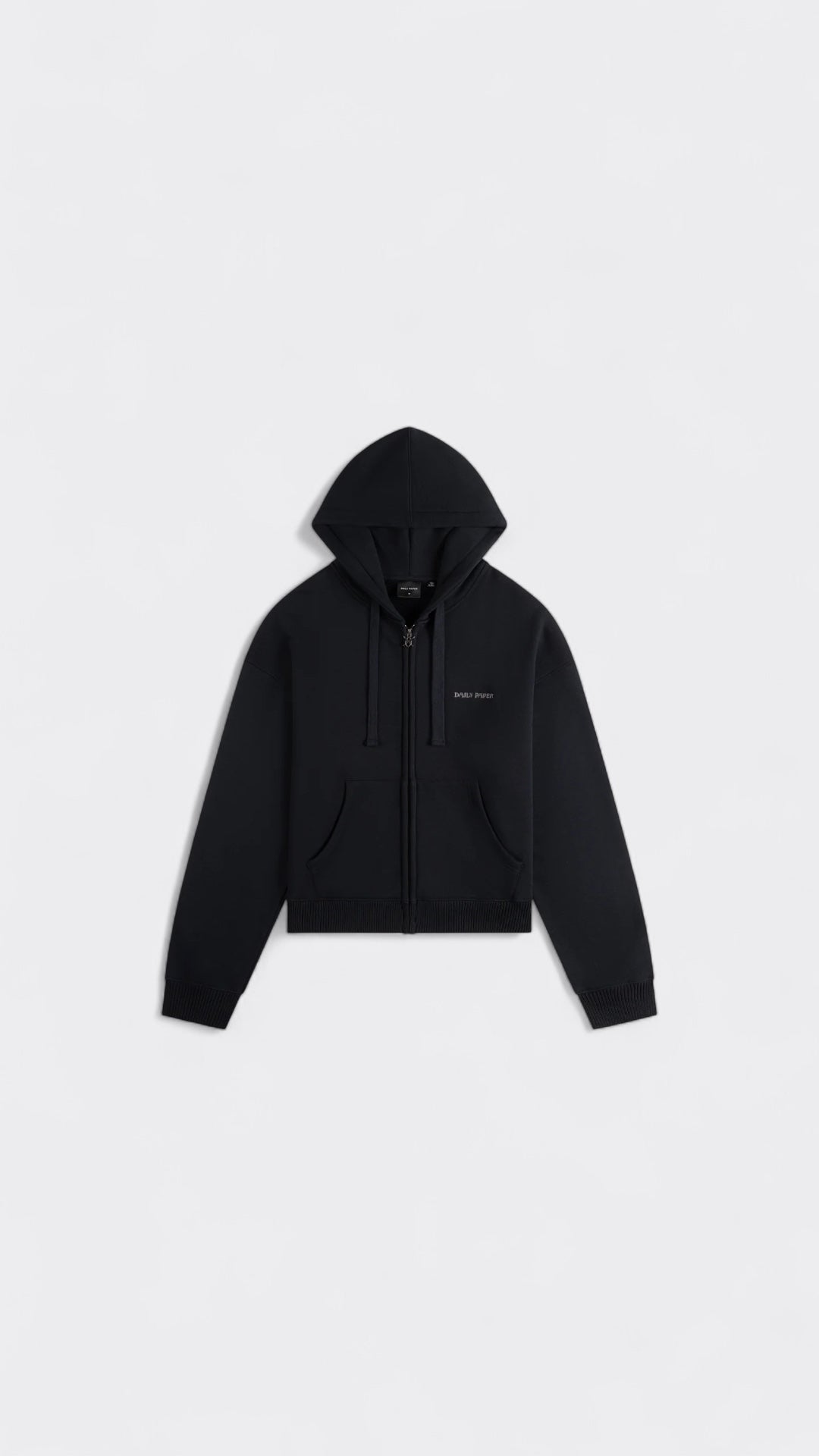 Boxy Zip Up Hoodie