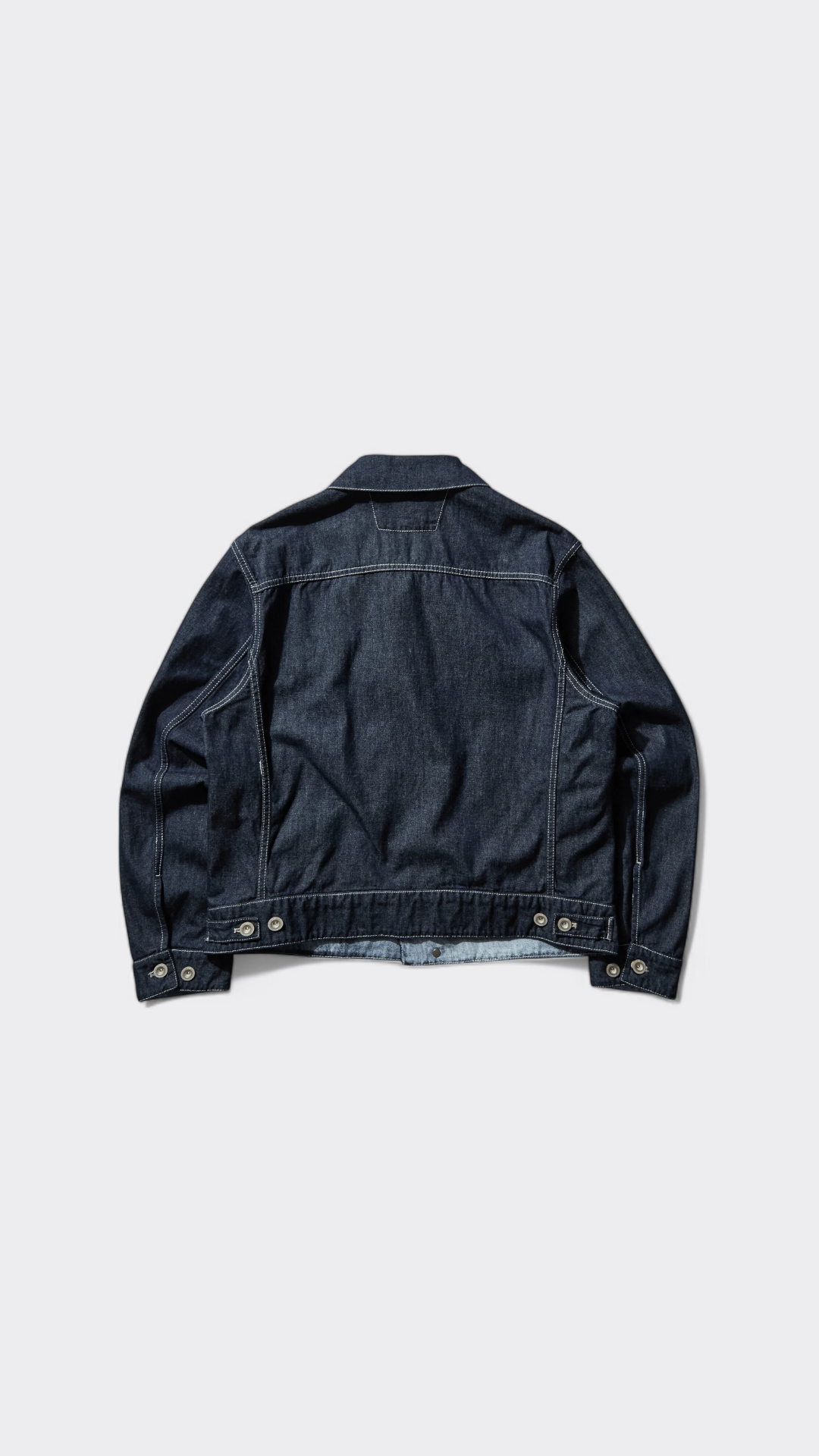 3/1 PLATED DENIM SHORT JACKET