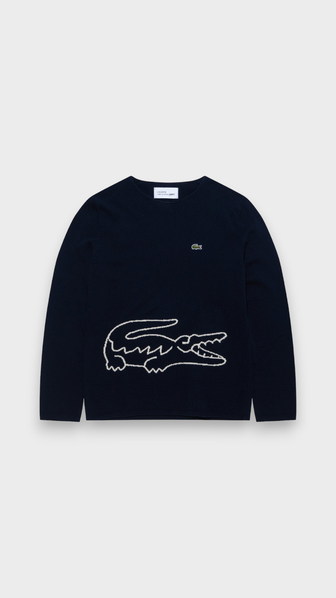 CDG Shirt x Lacoste / Men's Knit Sweater