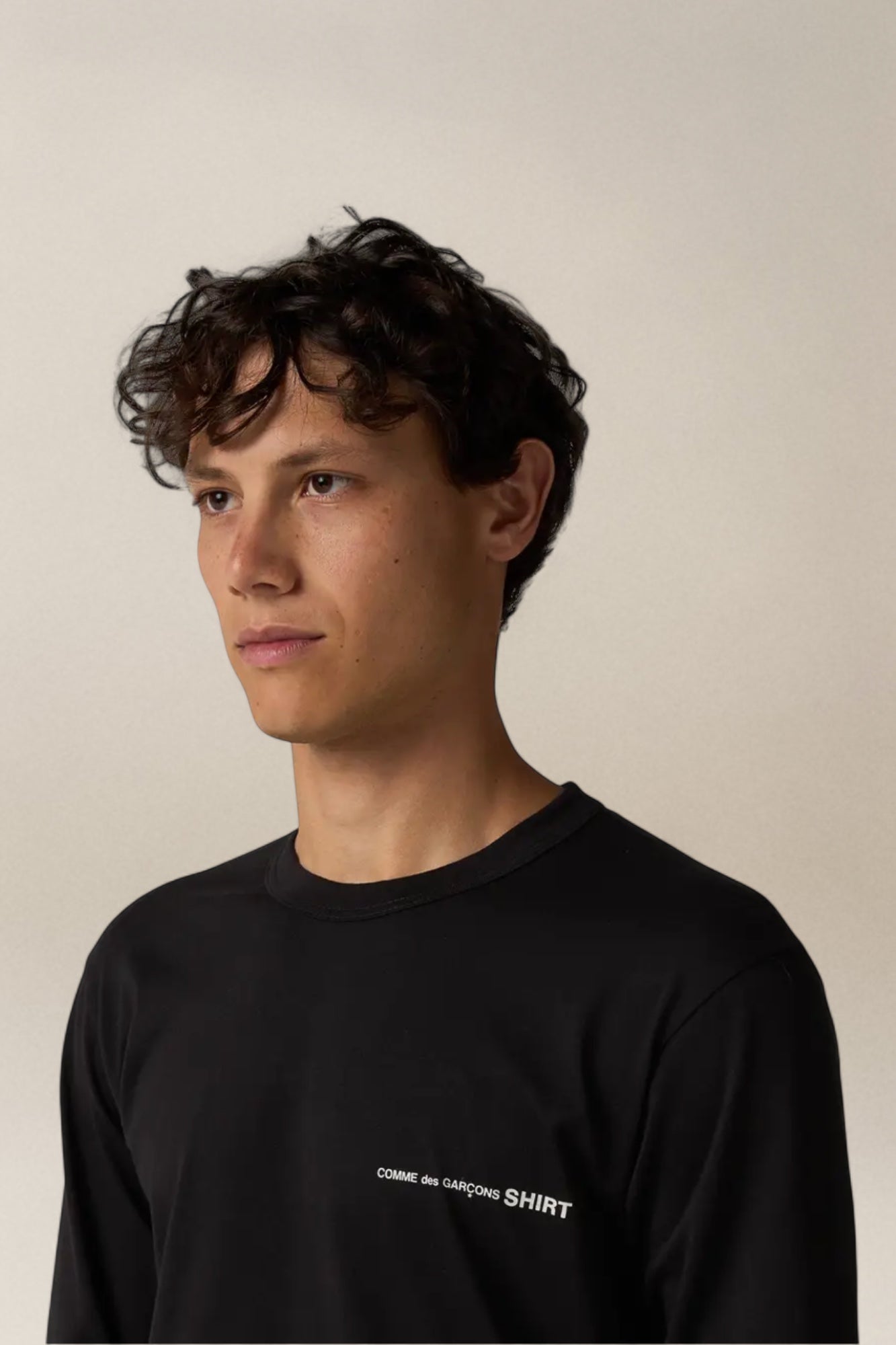 Comme des Garçons Shirt Logo Long Sleeve T-Shirt