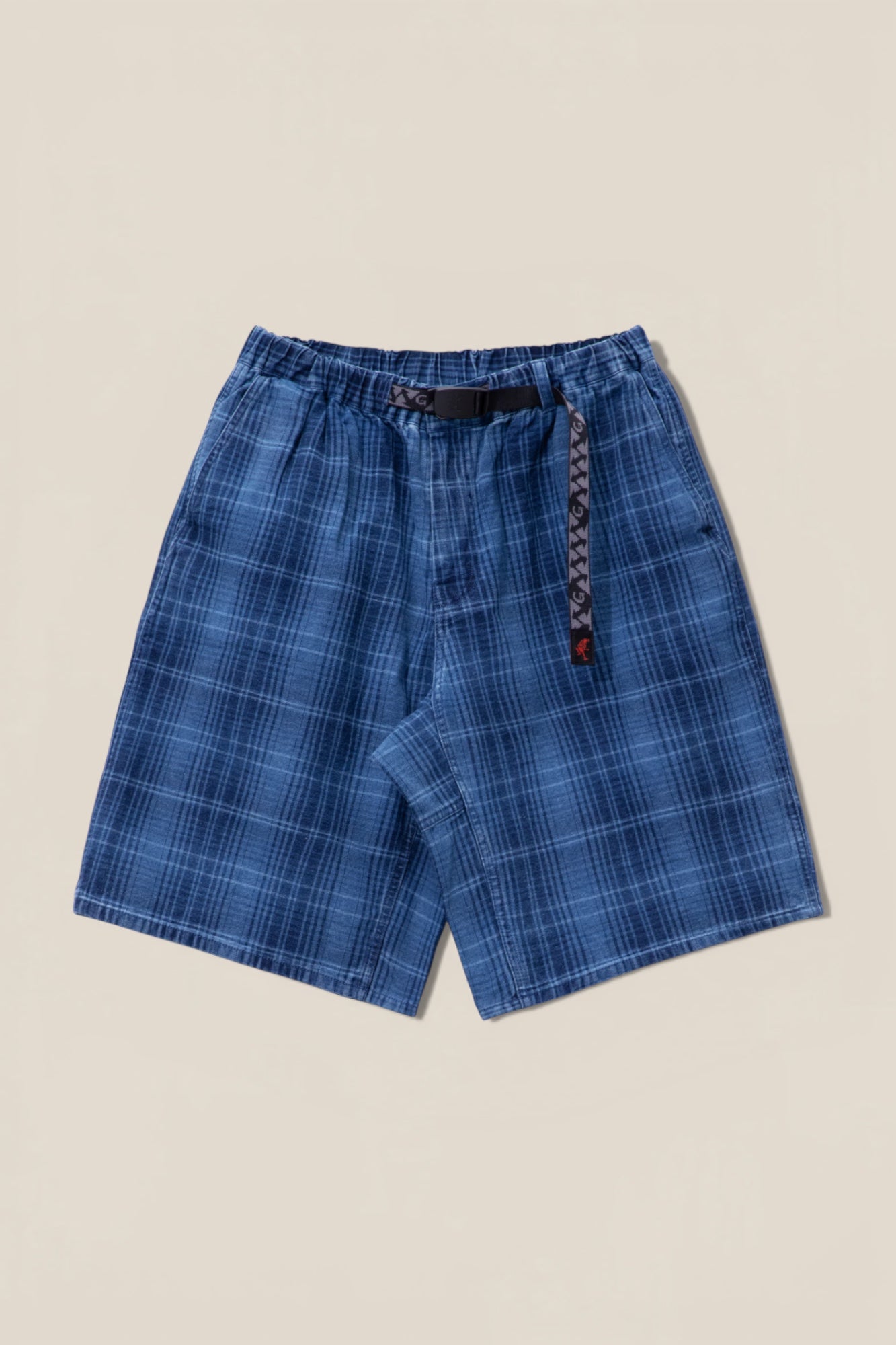 Lagoon Short Denim Plaid