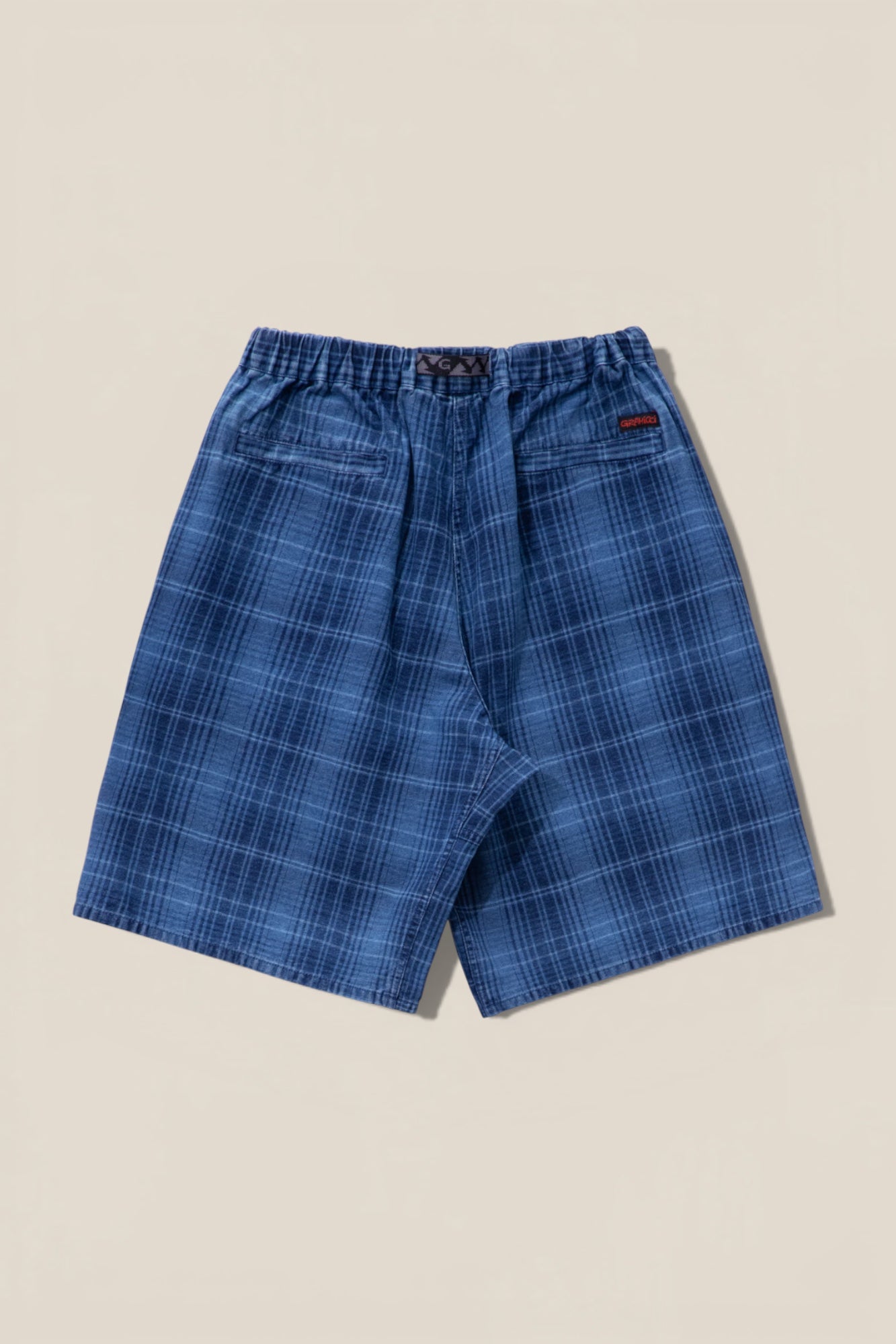Lagoon Short Denim Plaid