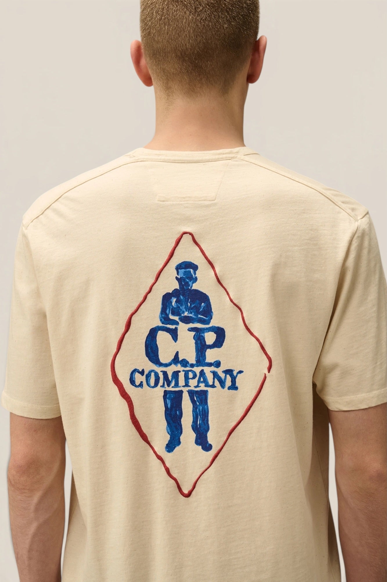 Natural Jersey Logo T-Shirt