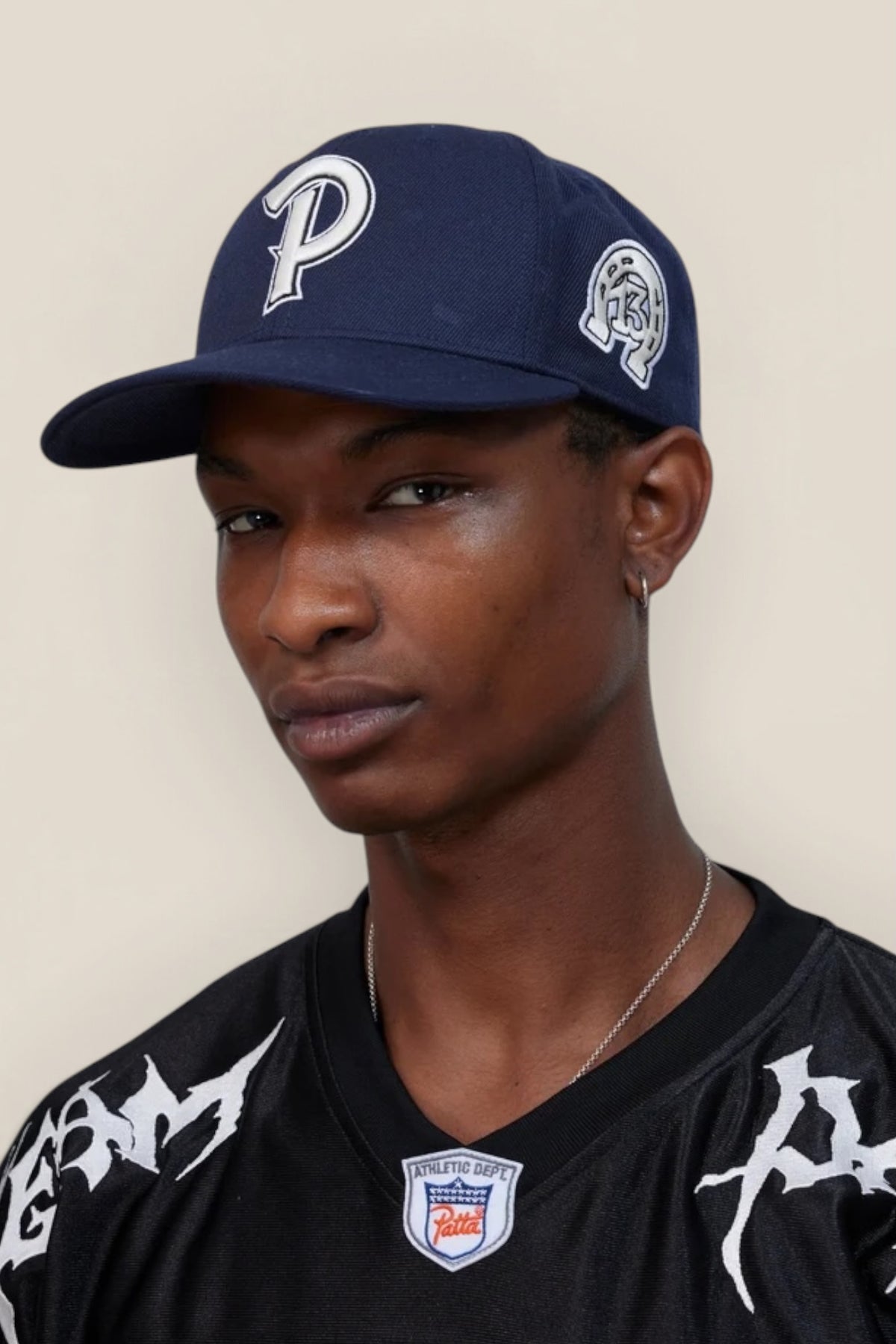 Patta Lucky 13 Snap Back Cap Black Iris