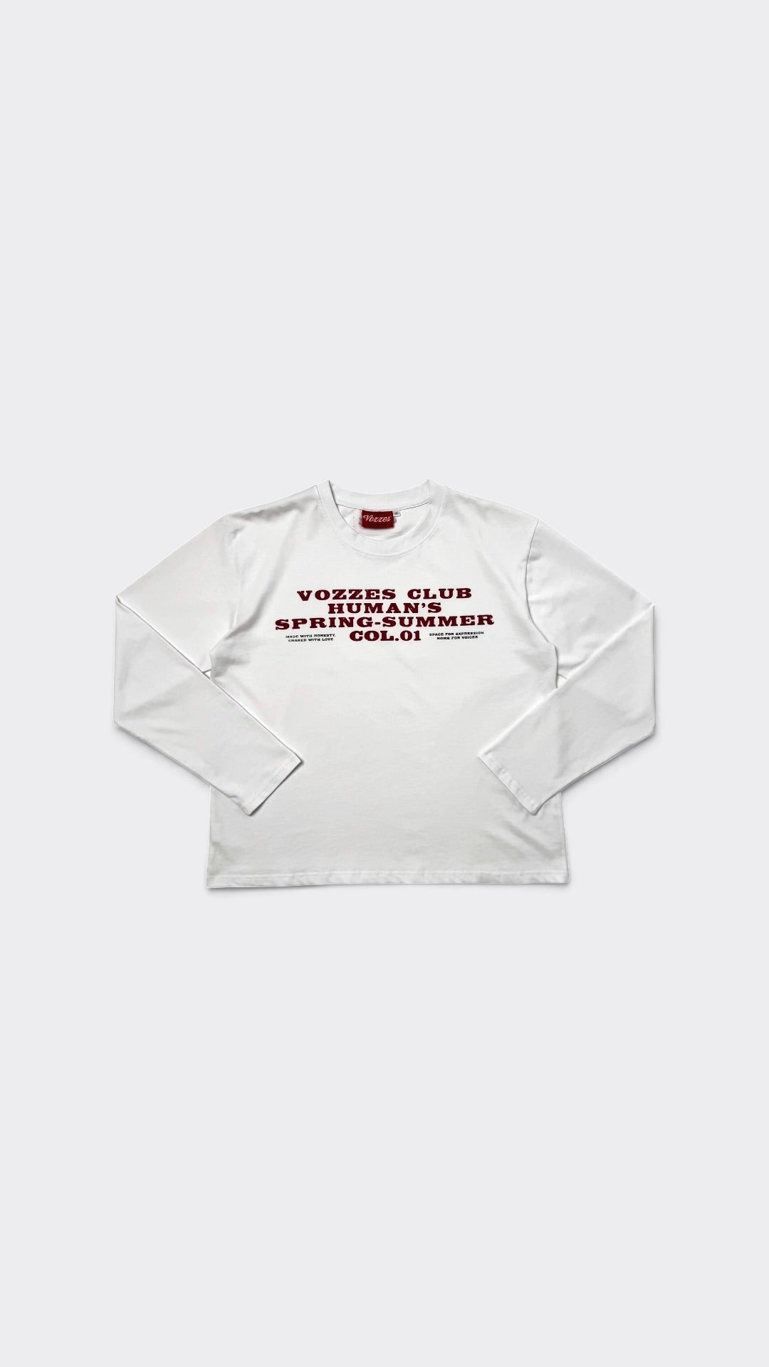 Camiseta Manga Larga Vozzes