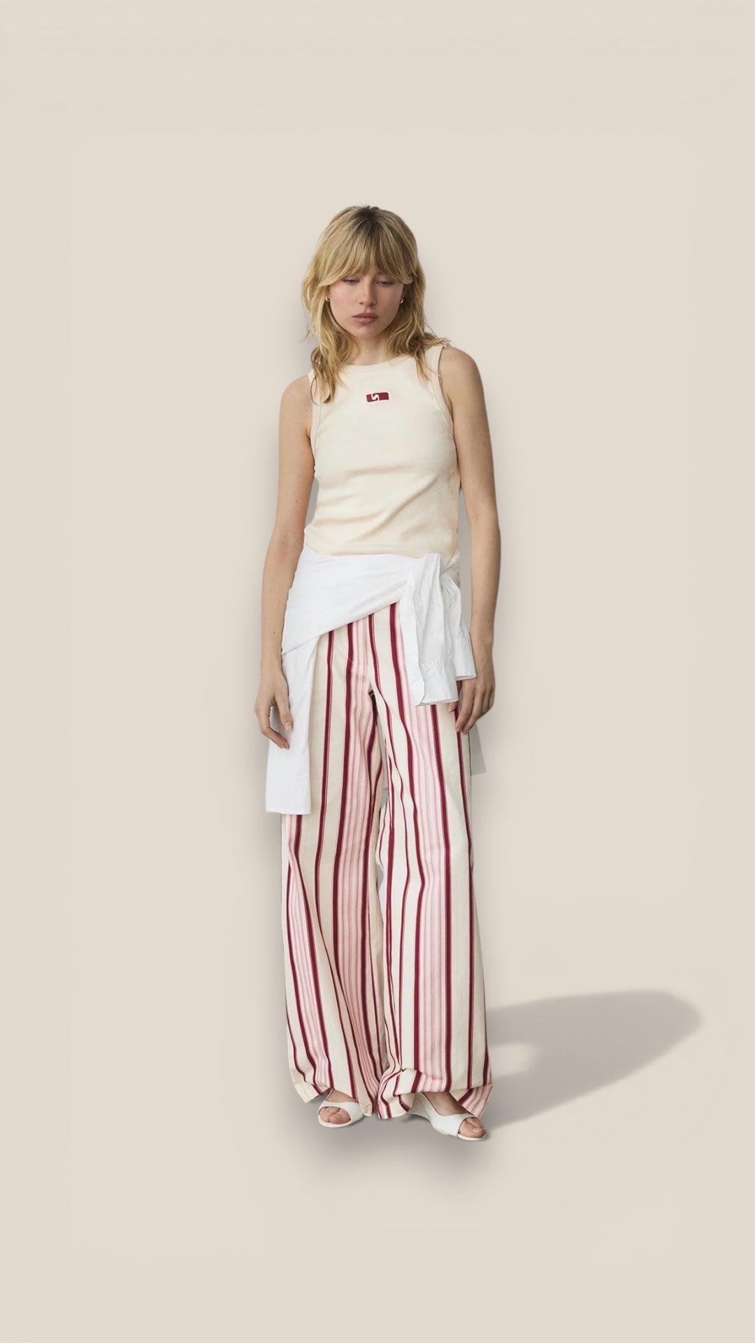 Embroidered Logo Tank Top