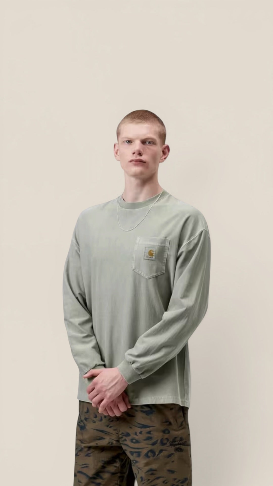 L/S Loose Pocket T-Shirt