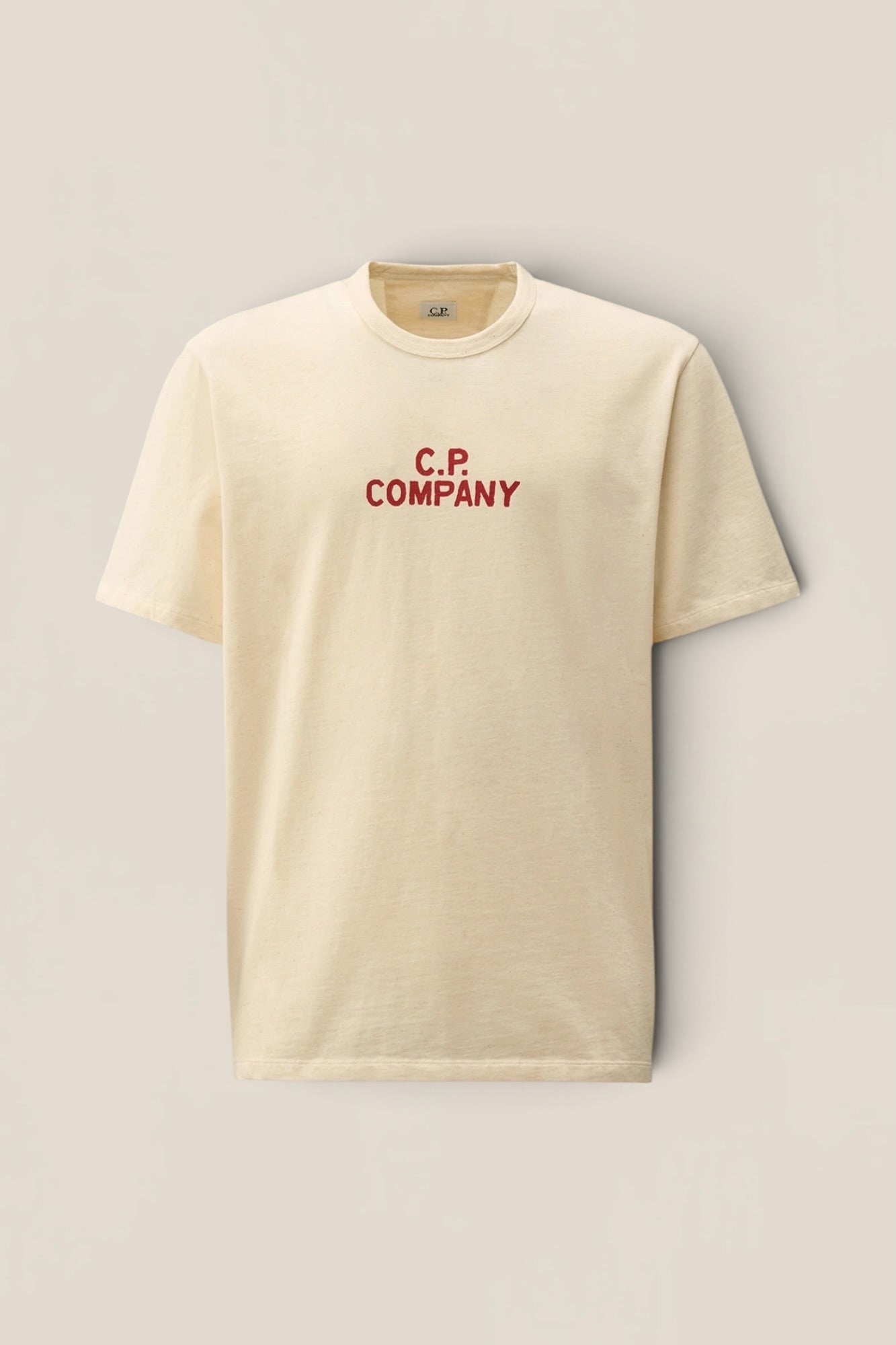Natural Jersey Logo T-Shirt