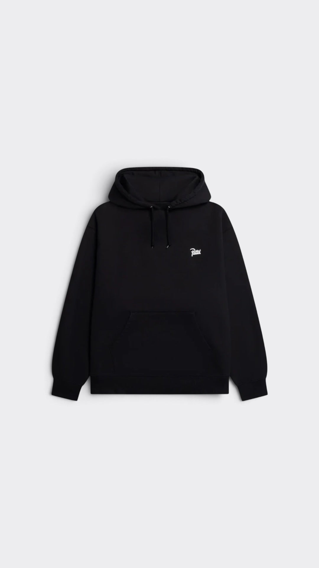 Patta Championship Hooded Sweater Black