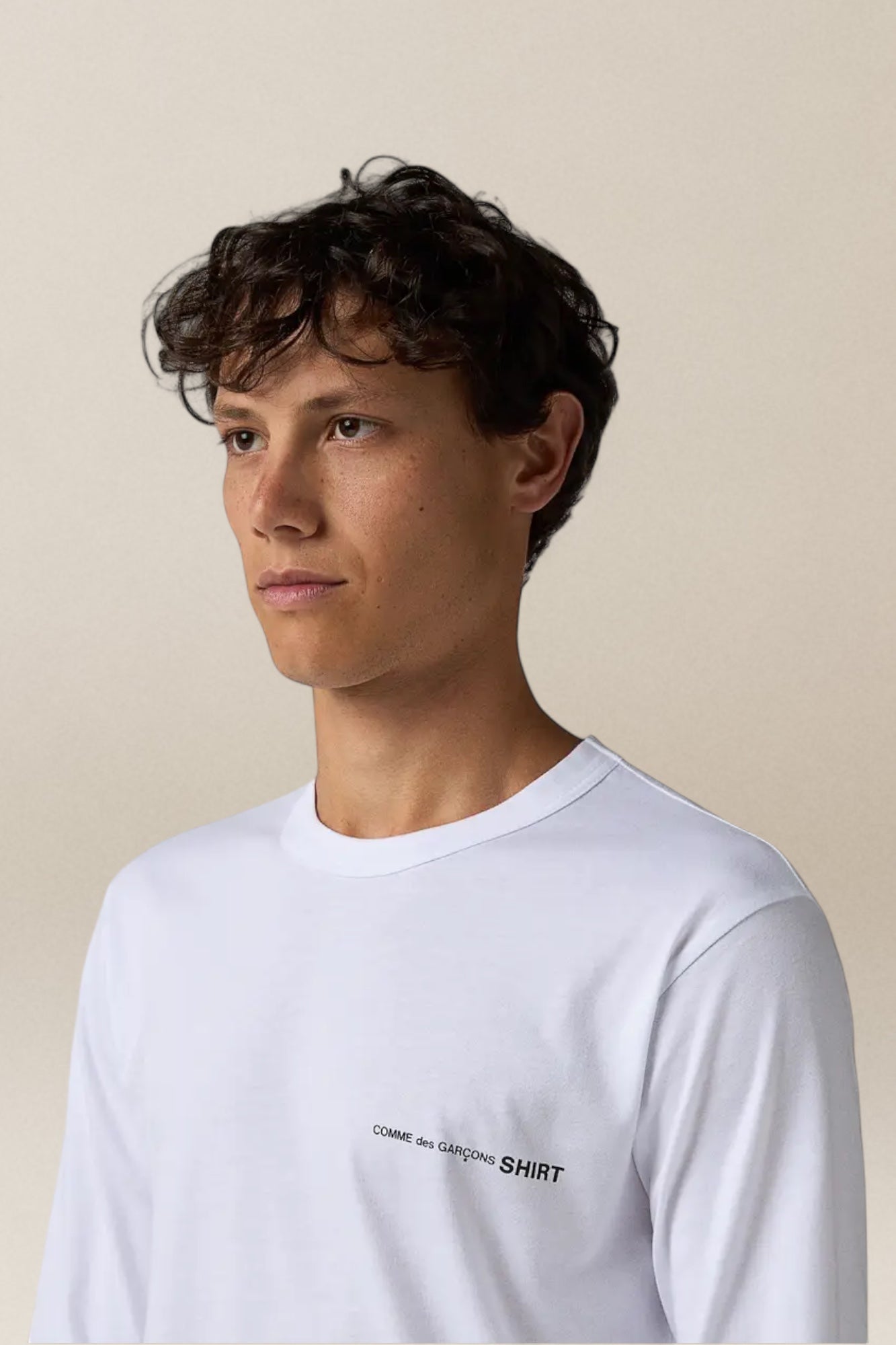 Comme des Garçons Shirt Logo Long Sleeve T-Shirt