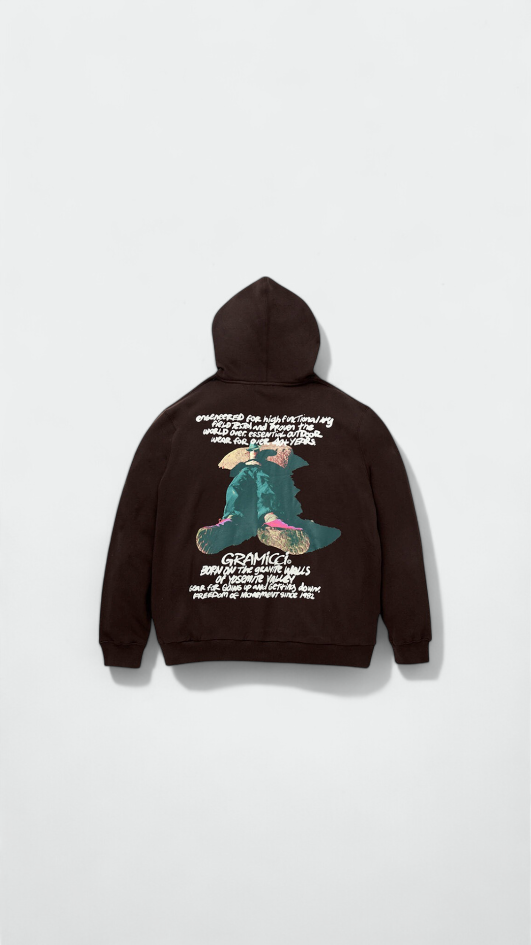 Napping Climber Hooded Sweatshirt