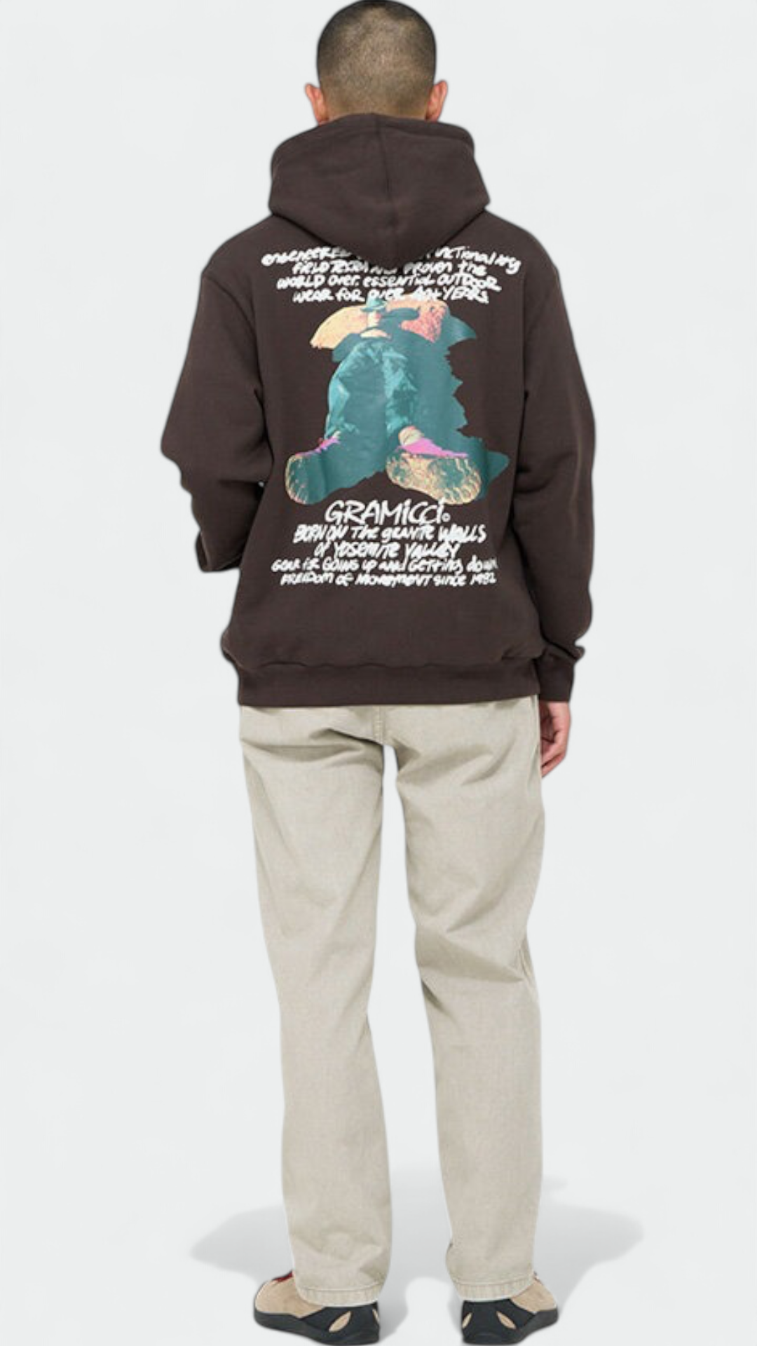 Napping Climber Hooded Sweatshirt