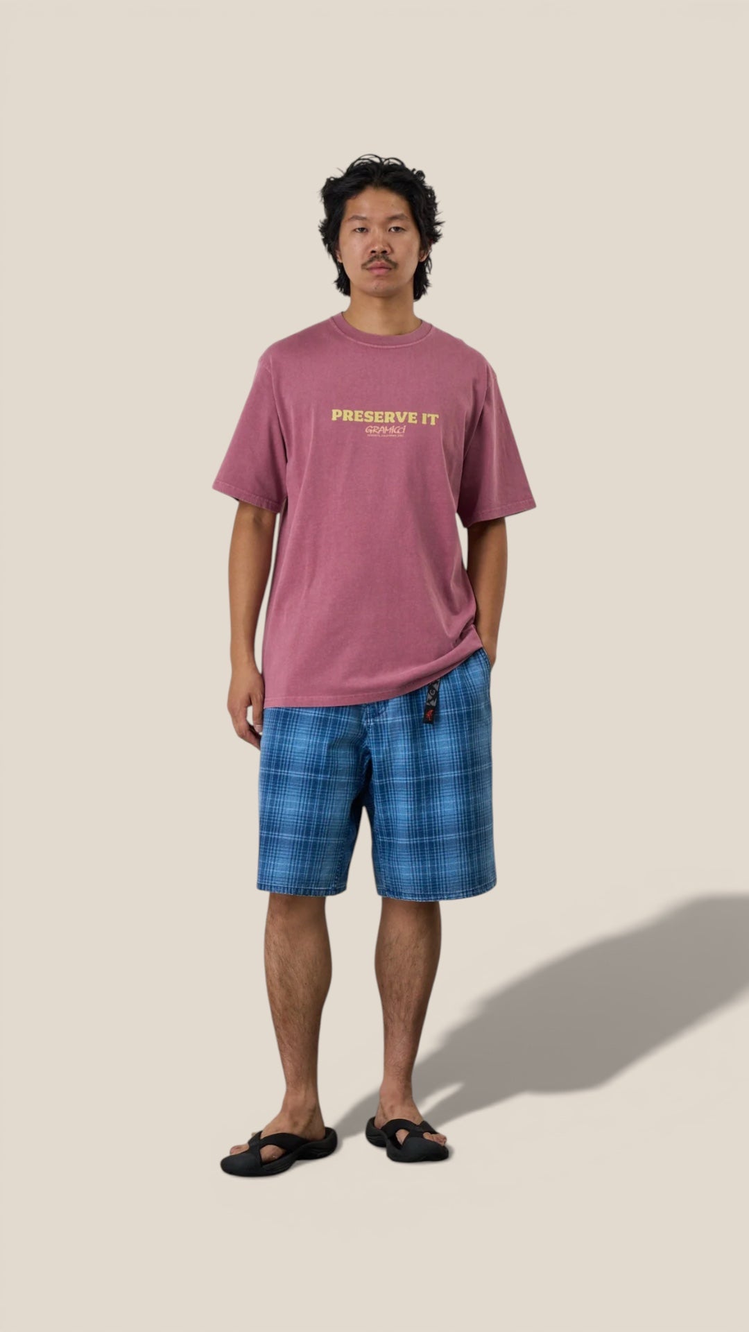 Footprints Tee Pigment Dyed