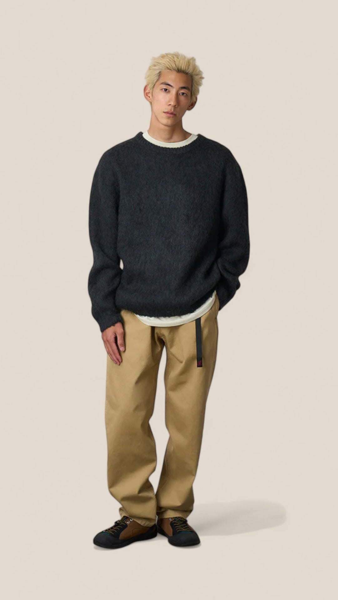 Gramicci Mohair Sweater Charcoal